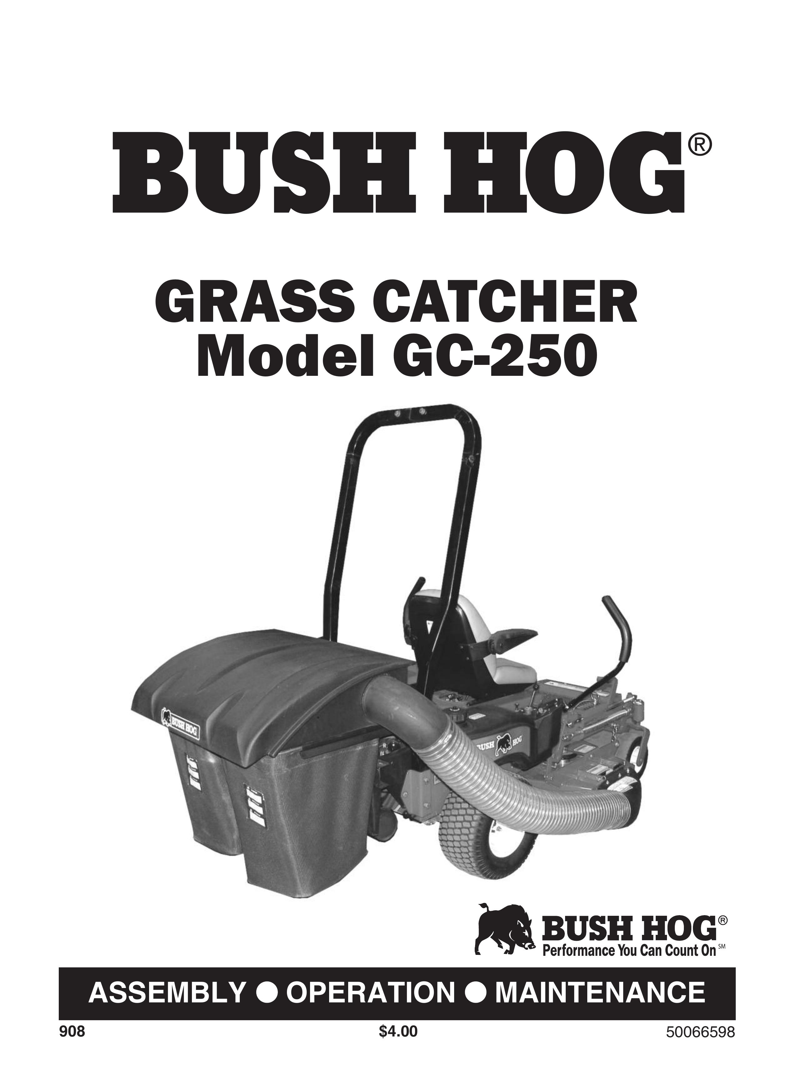 Bush Hog GC-250 Lawn Mower Accessory User Manual