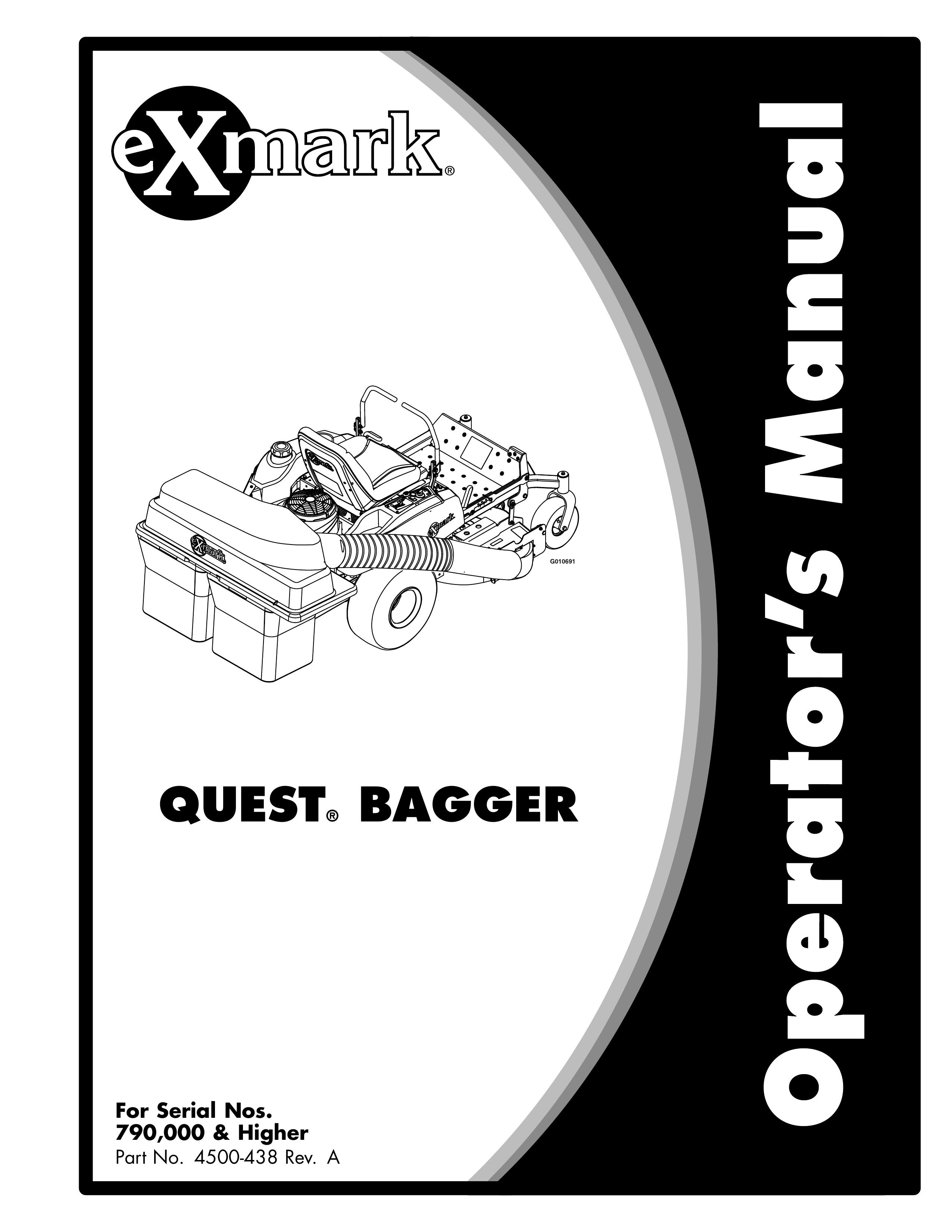 Exmark 4500-438 rev. a Lawn Mower Accessory User Manual