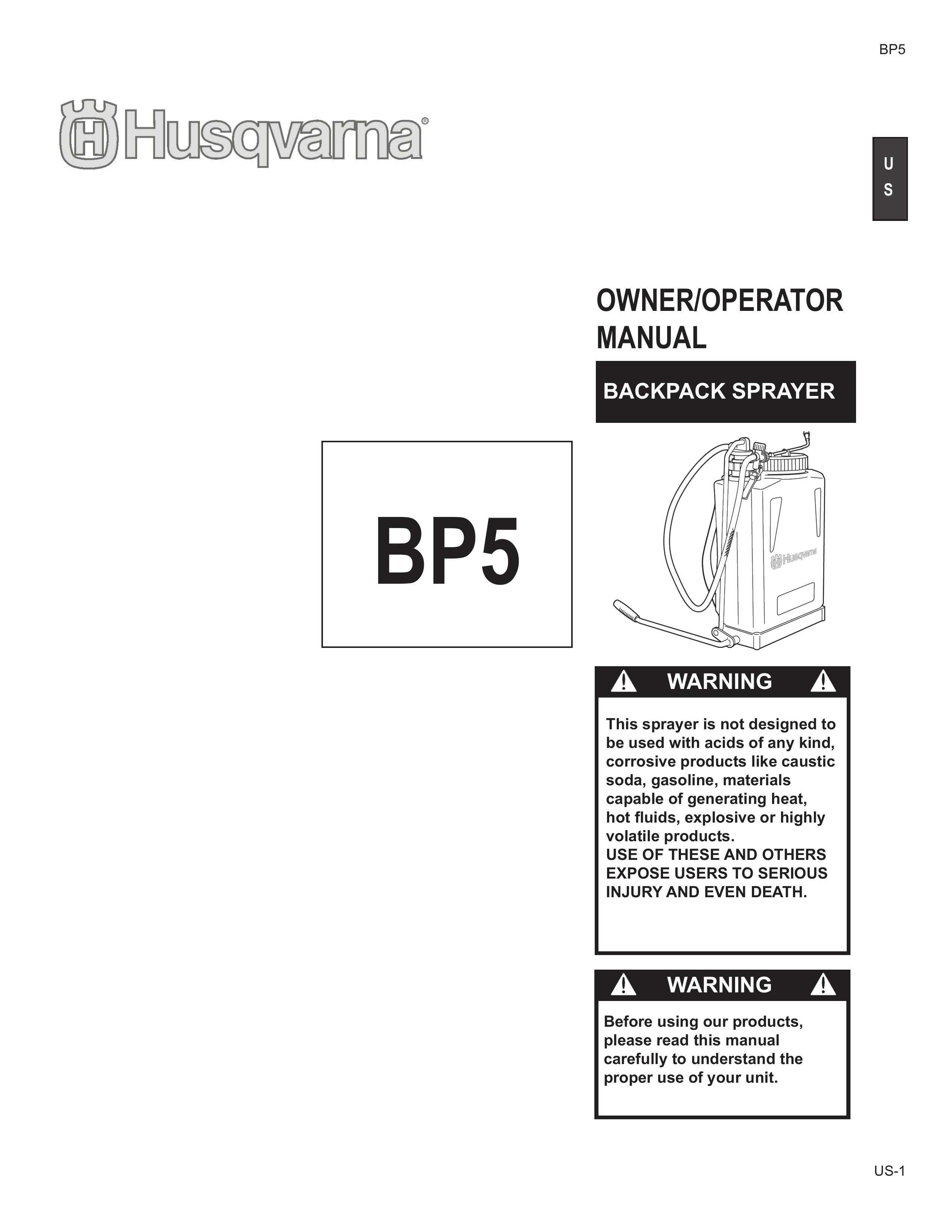 Husqvarna BP5 Lawn Mower Accessory User Manual