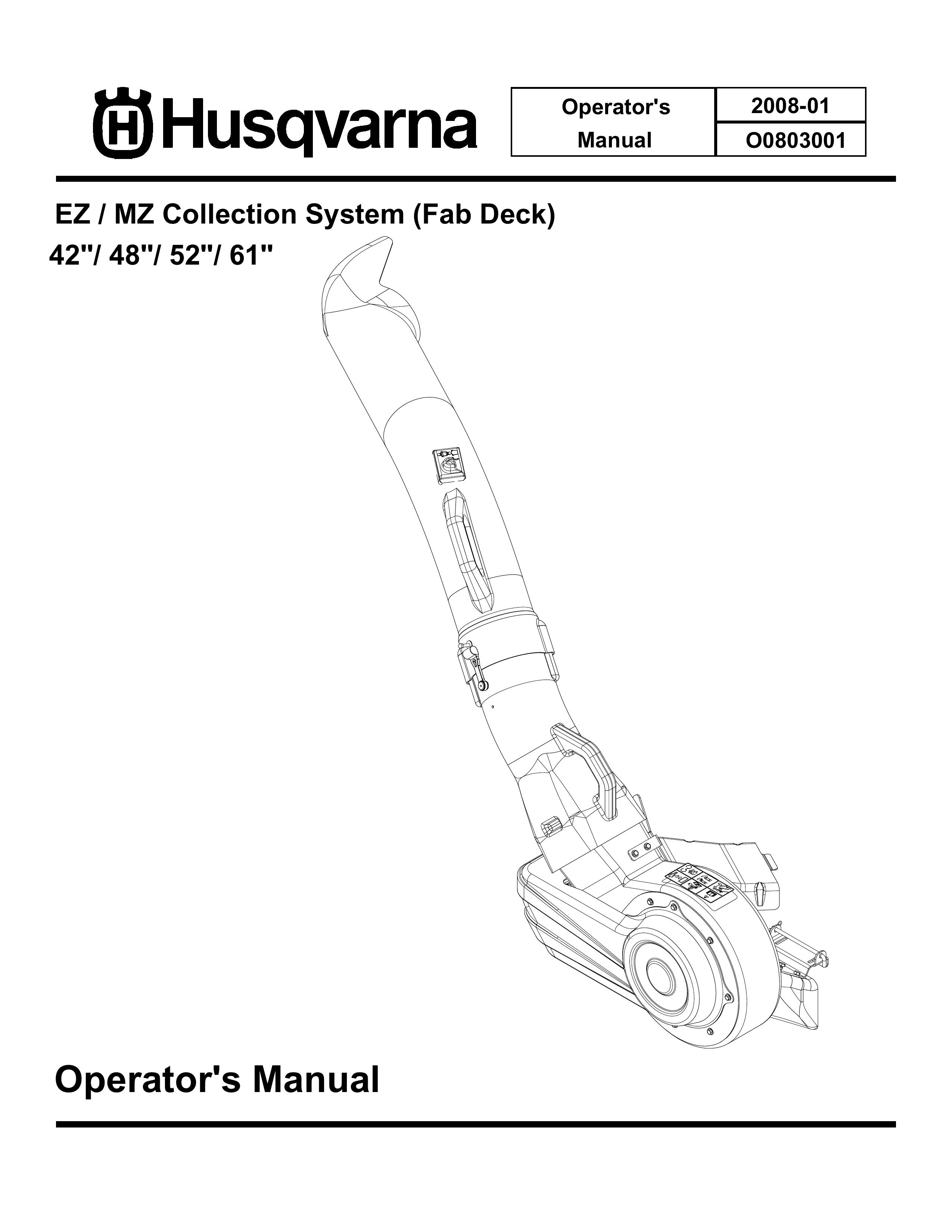 Husqvarna O0803001 Lawn Mower Accessory User Manual