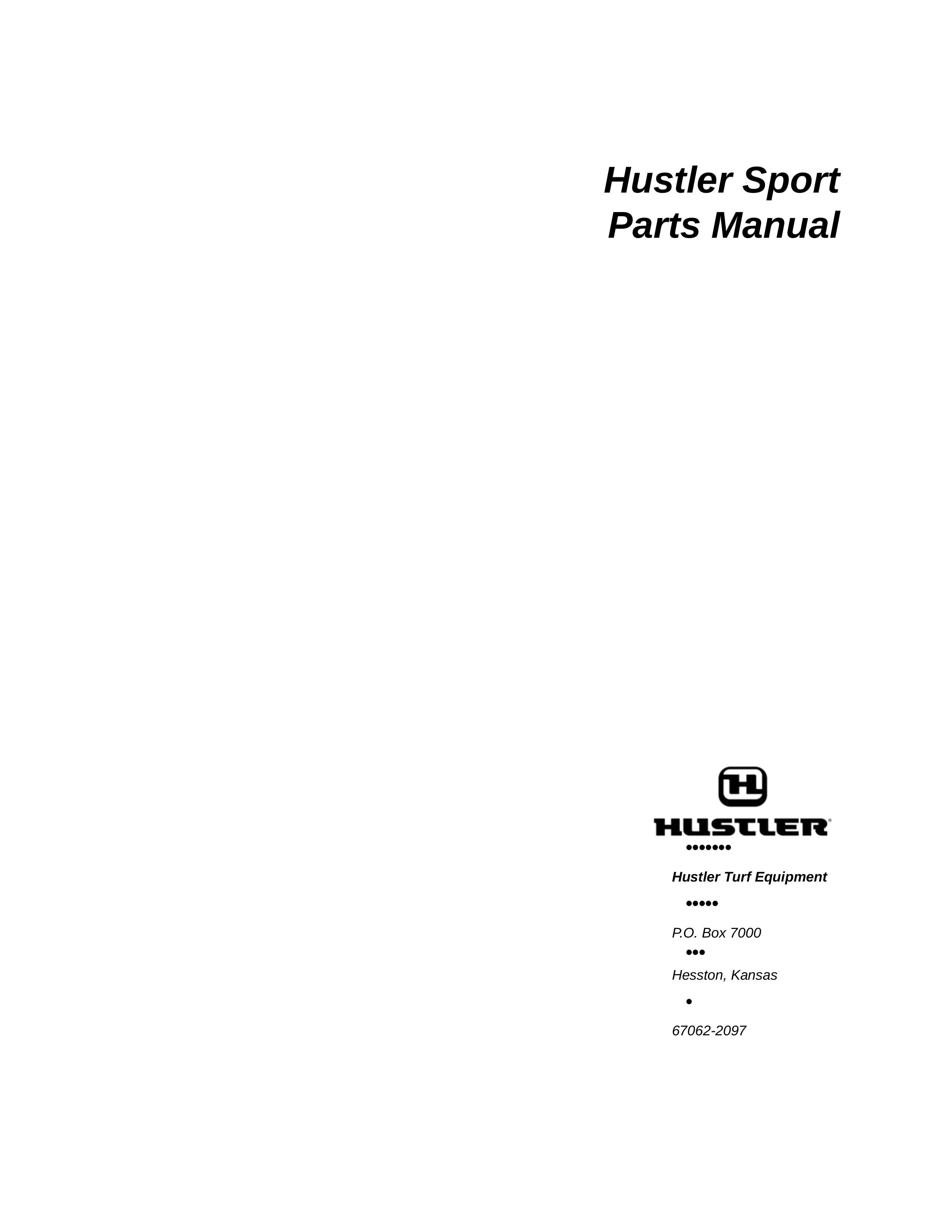 Hustler Turf 929125 Lawn Mower Accessory User Manual