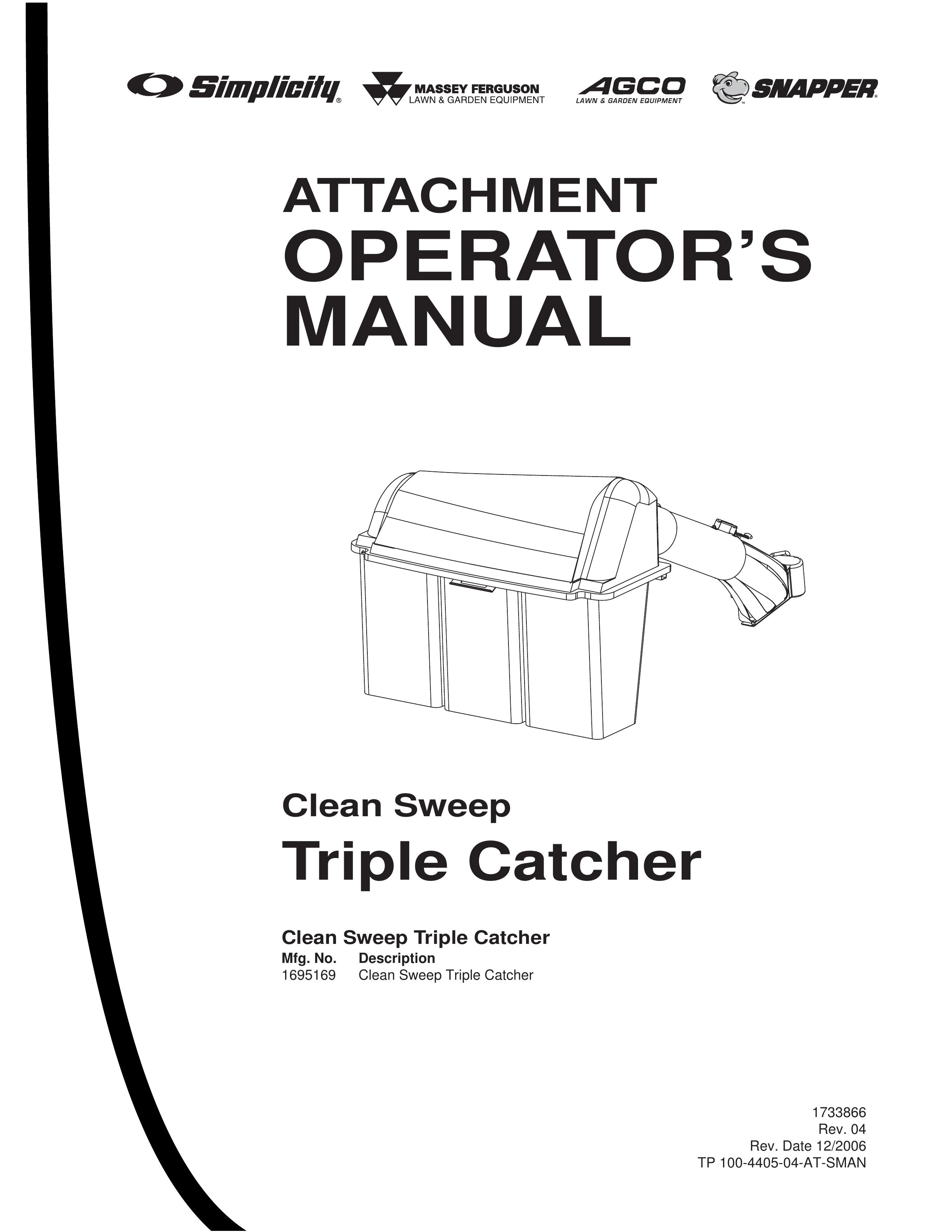 Snapper 1695169 Lawn Mower Accessory User Manual