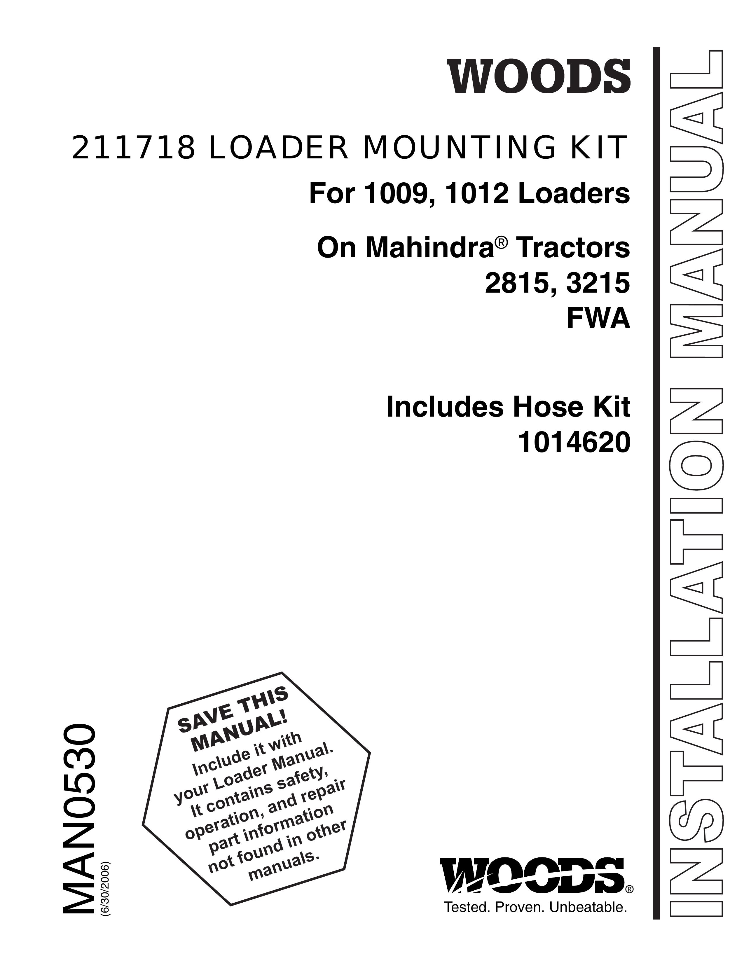 Woods Equipment 211718 Lawn Mower Accessory User Manual