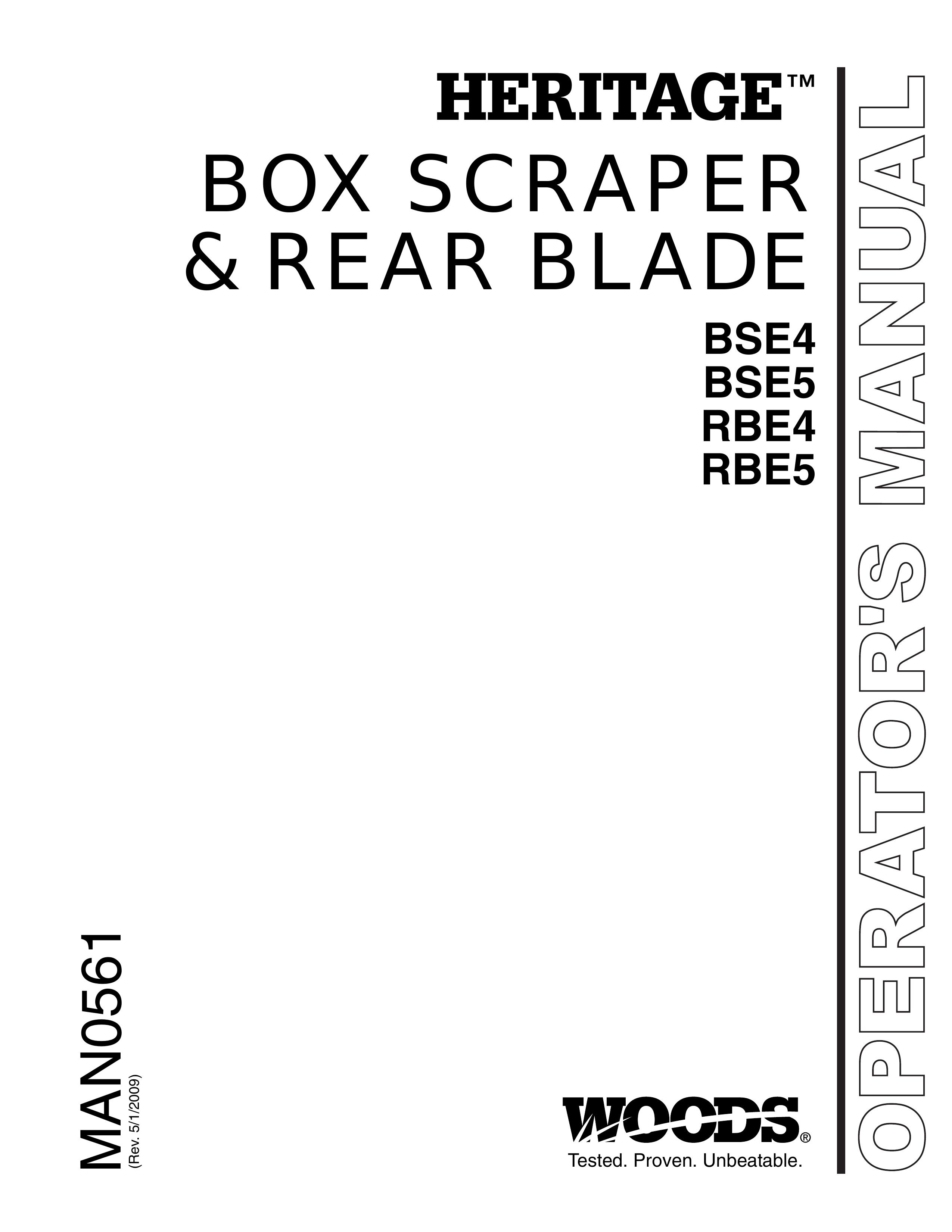 Woods Equipment RBE4 Lawn Mower Accessory User Manual