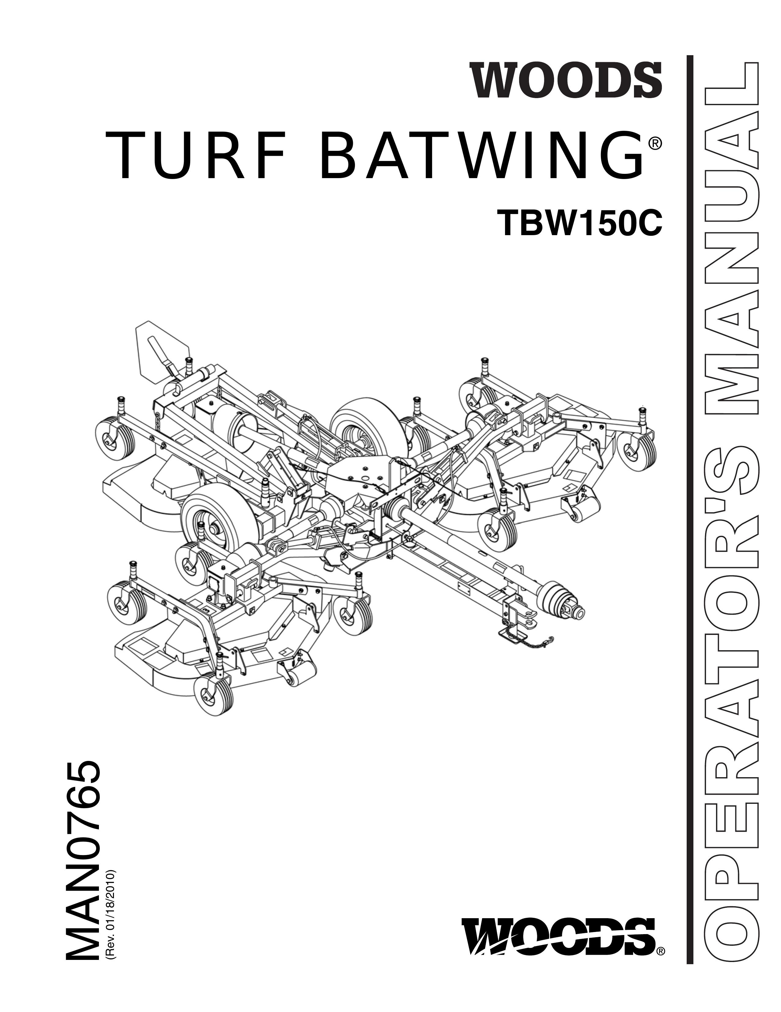 Woods Equipment TBW150C Lawn Mower Accessory User Manual