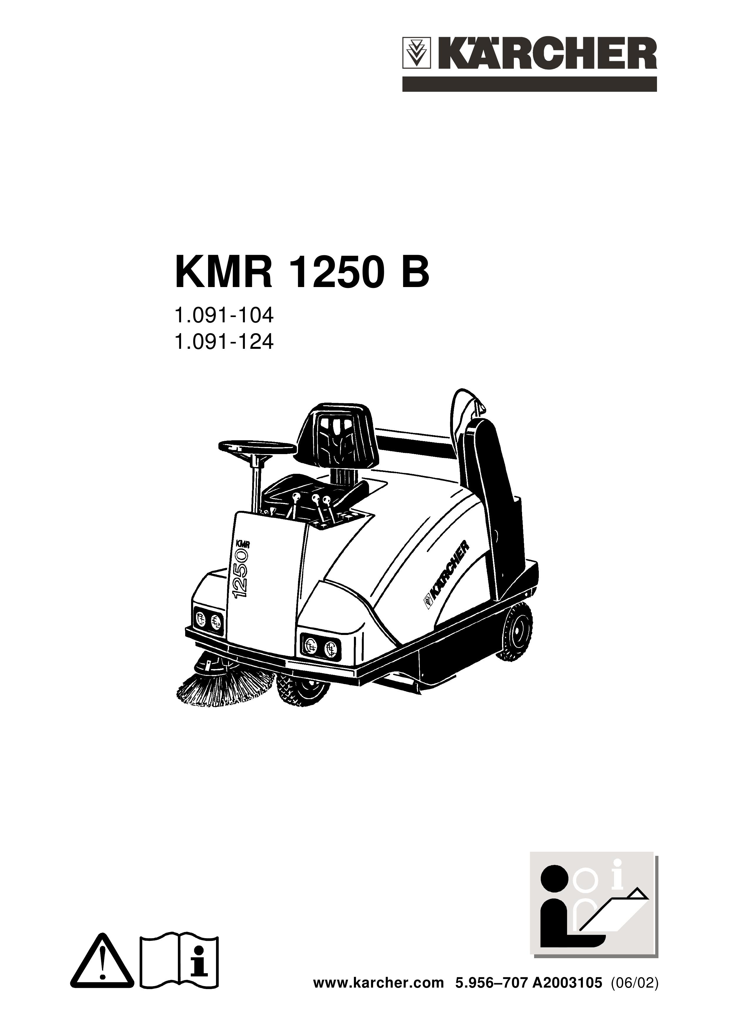 Karcher KMR 1250 B Lawn Sweeper User Manual