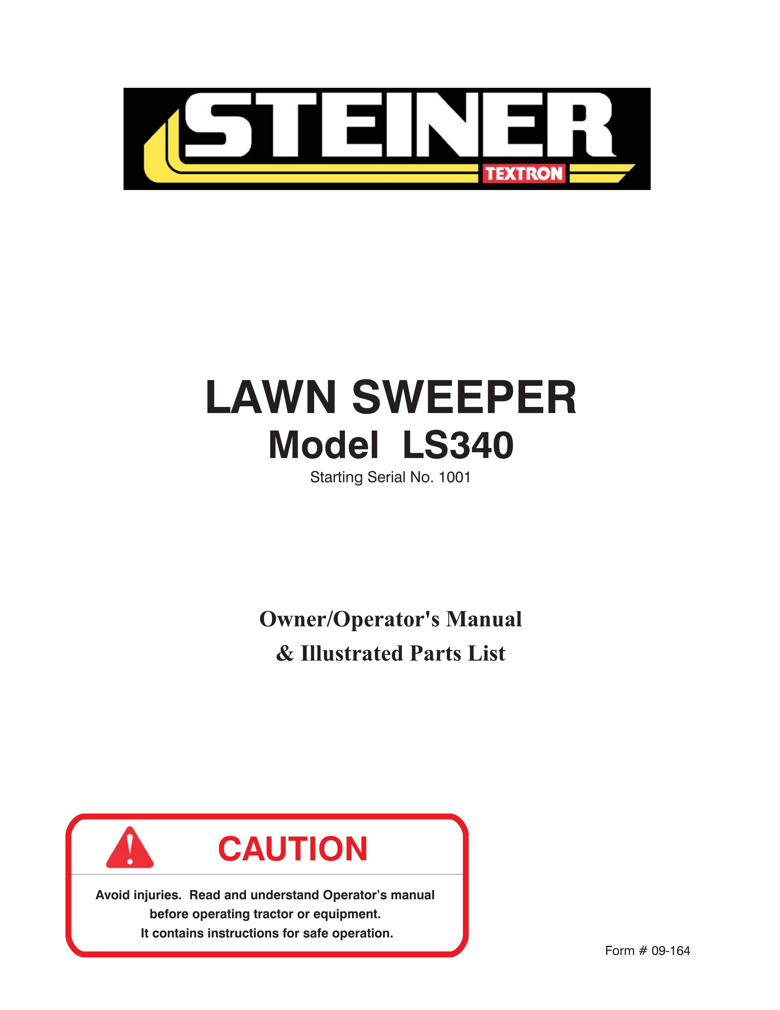 Steiner Turf LS340 Lawn Sweeper User Manual