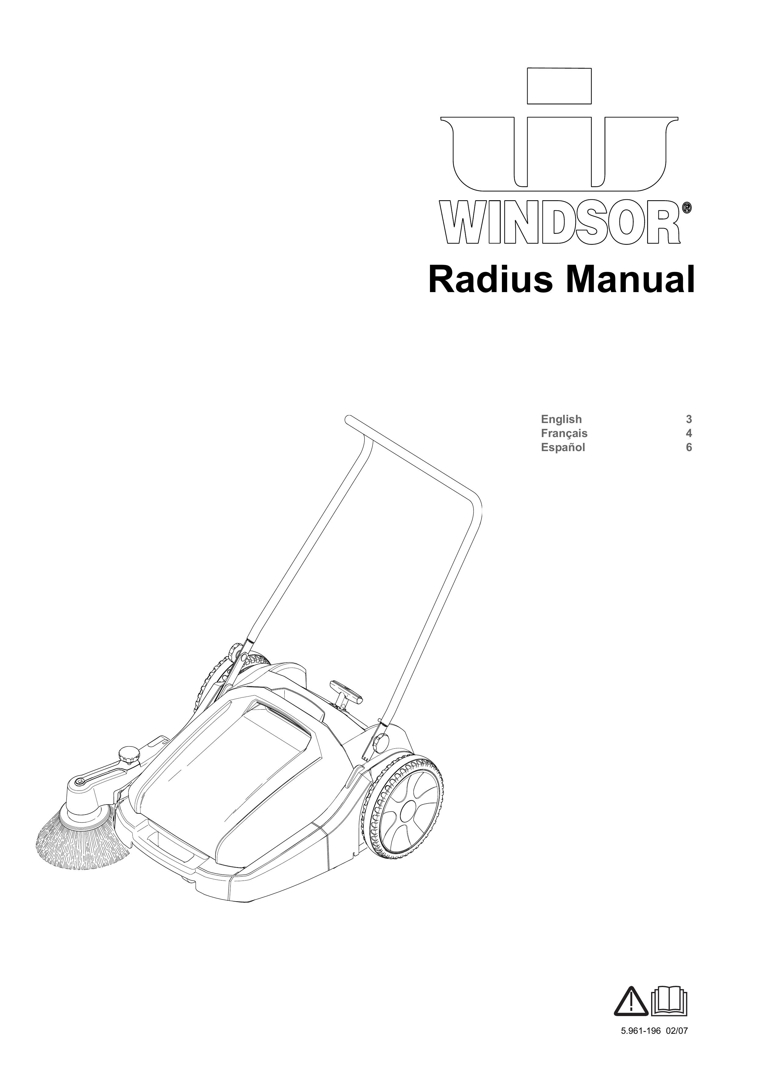 Windsor Sweepers Lawn Sweeper User Manual