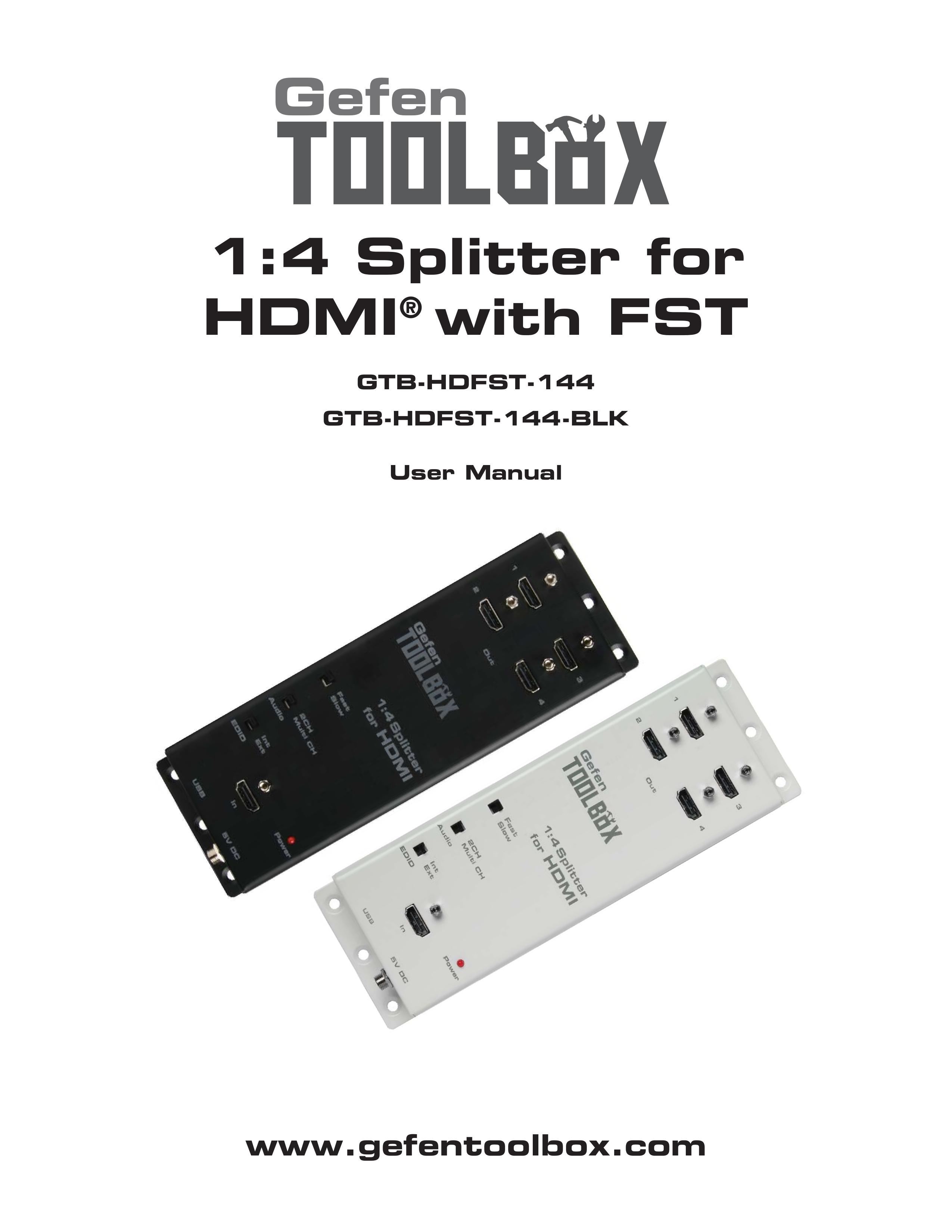 Gefen GTB-HDFST-144 Log Splitter User Manual
