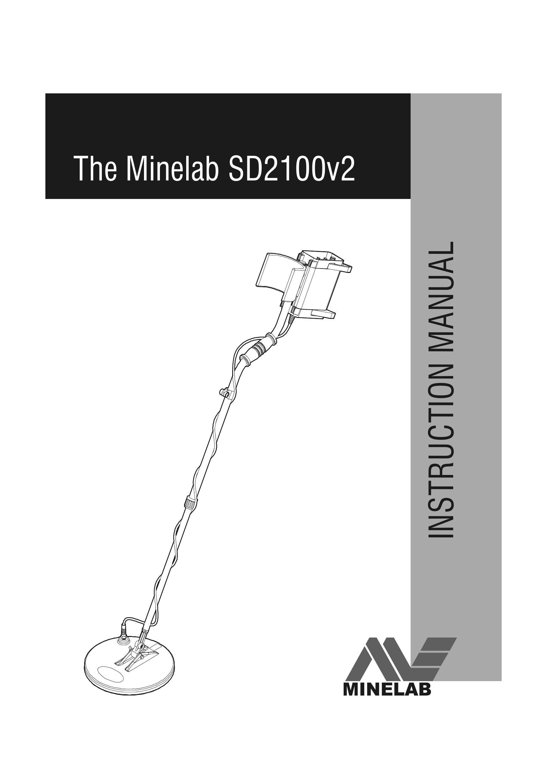Minelab SD2100v2 Metal Detector User Manual