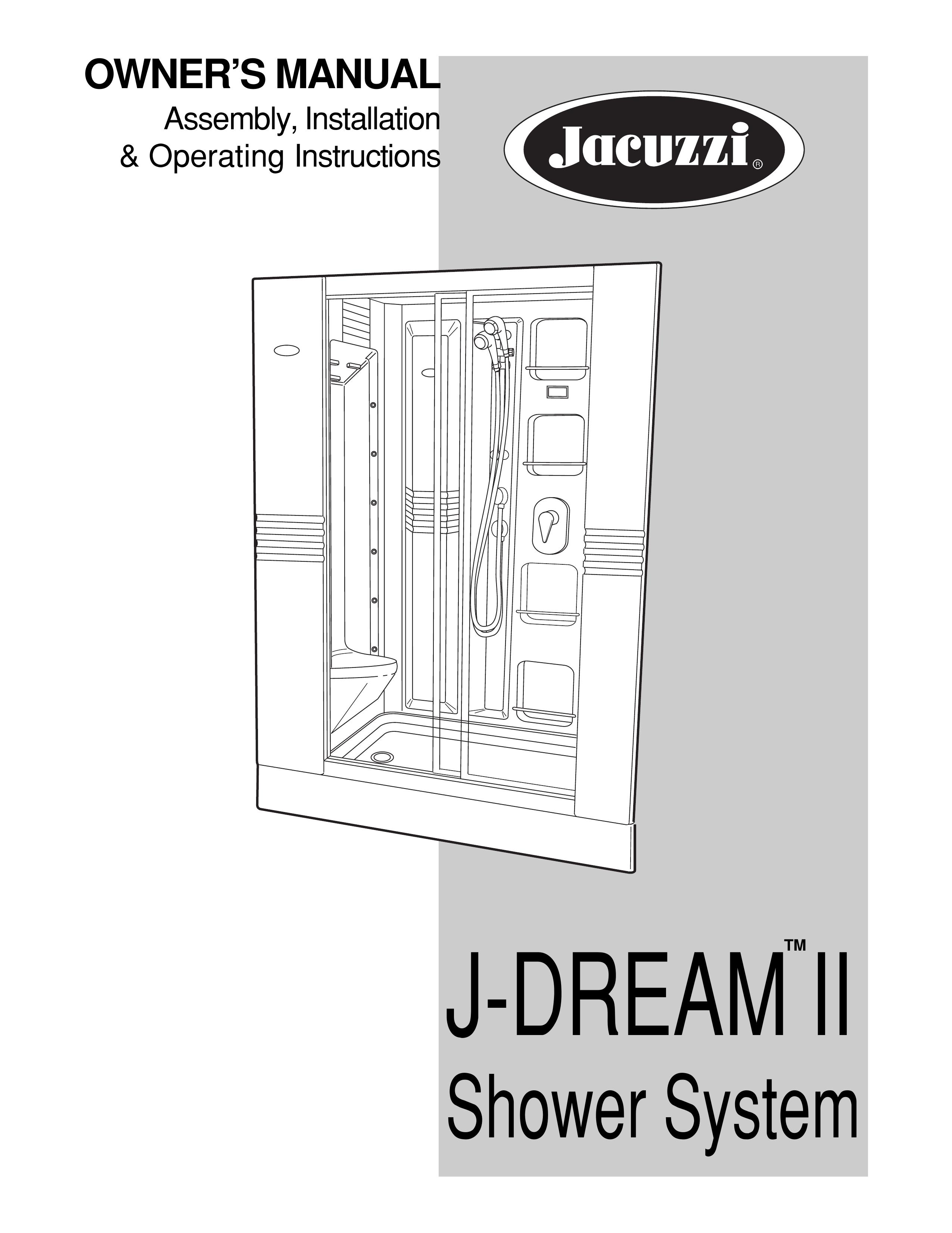 Jacuzzi J-DREAM II Outdoor Shower User Manual