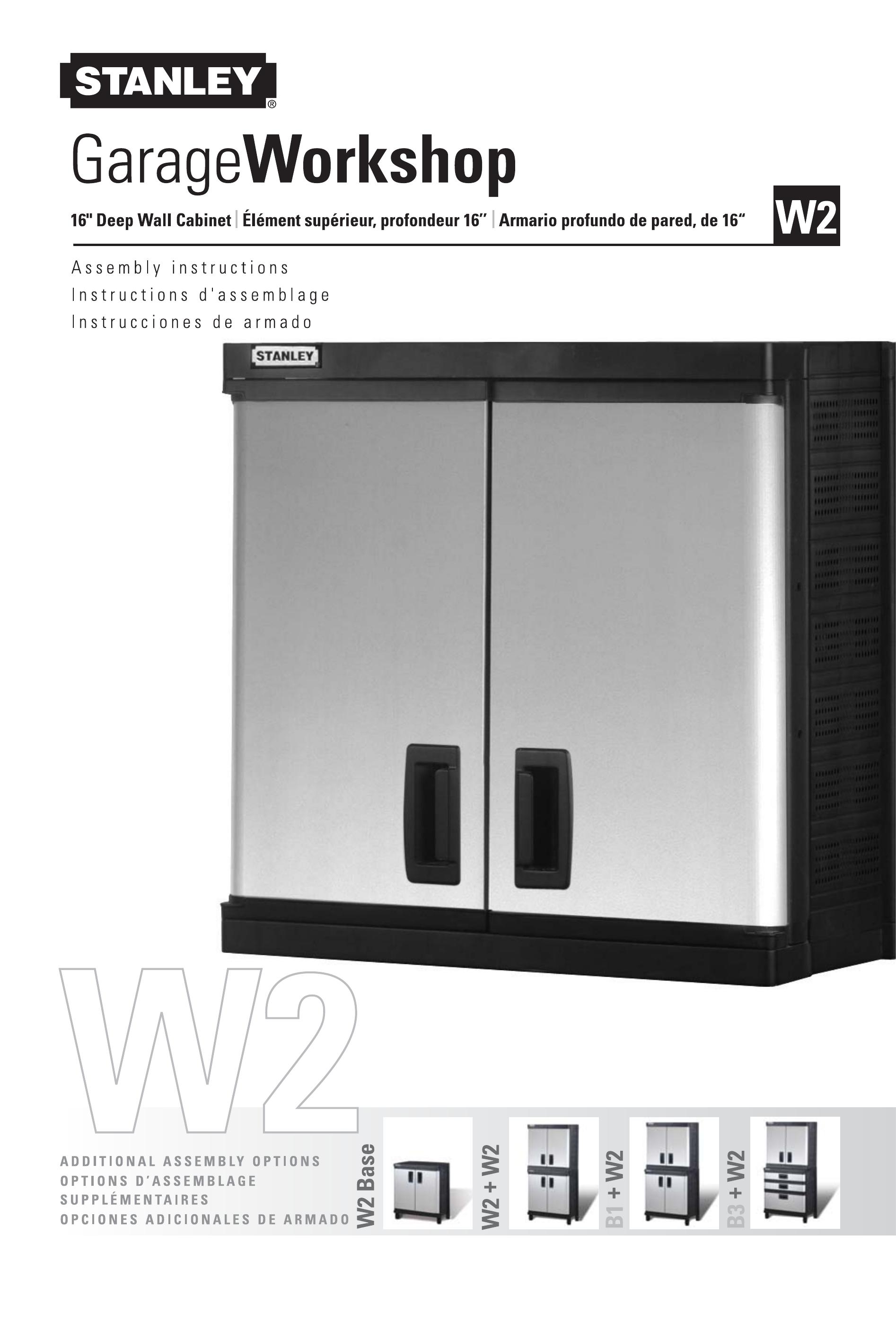Bostitch W2 Outdoor Storage User Manual