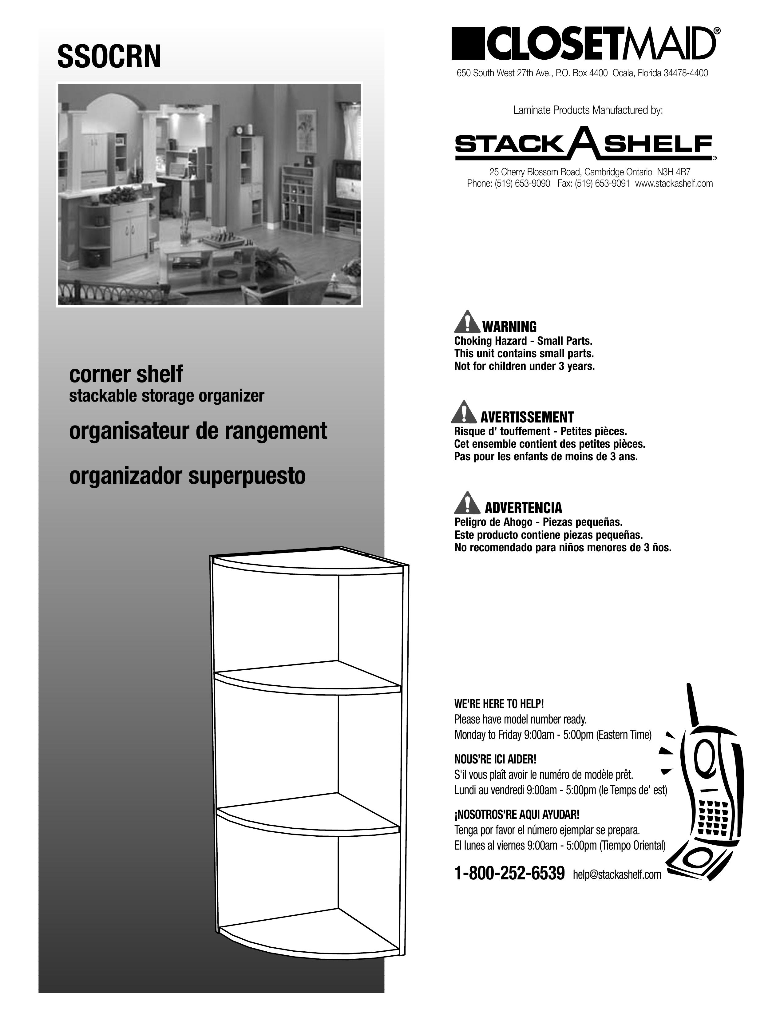 Closet Maid SSOCRN Outdoor Storage User Manual