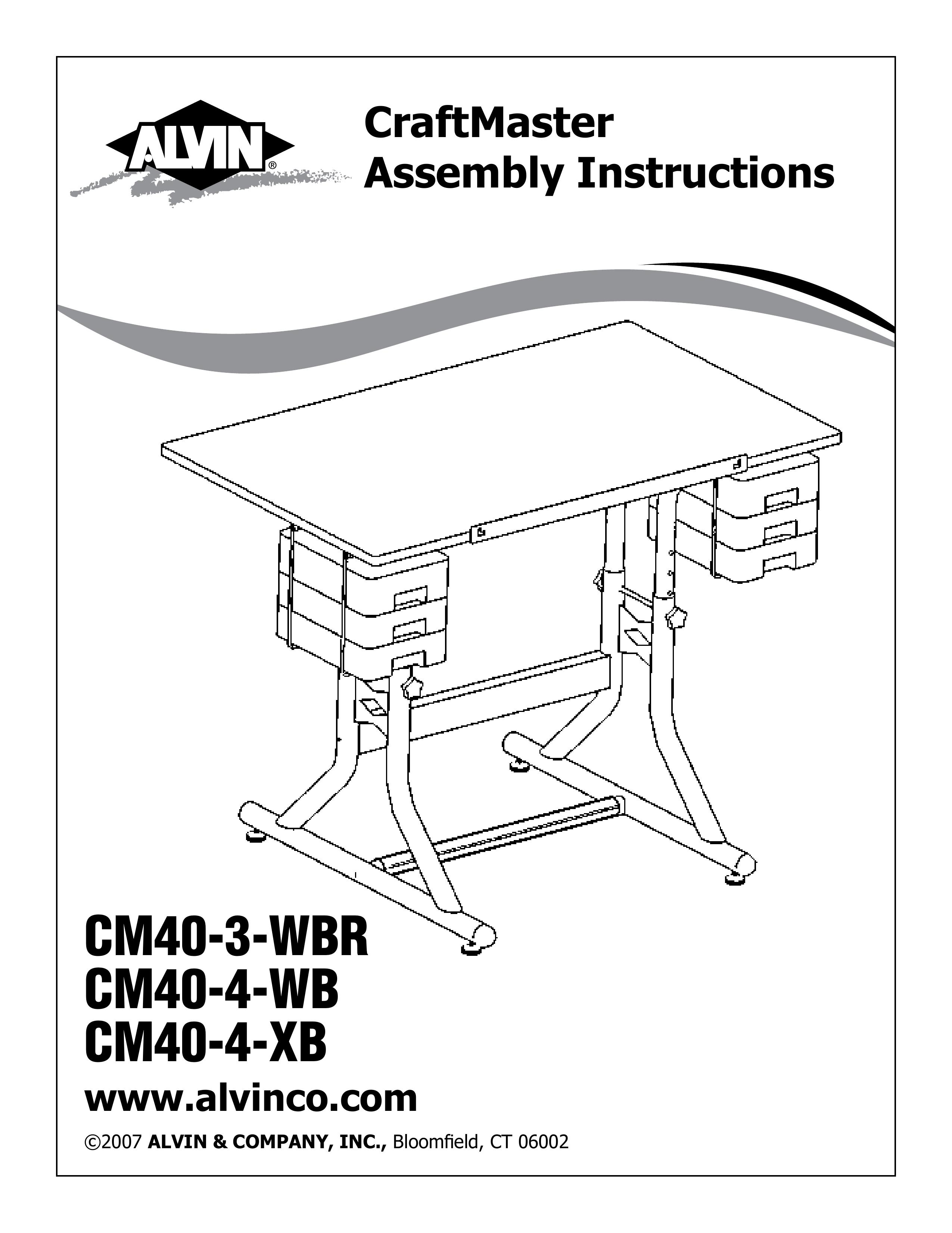 Alvin CM40-4-WB Patio Furniture User Manual