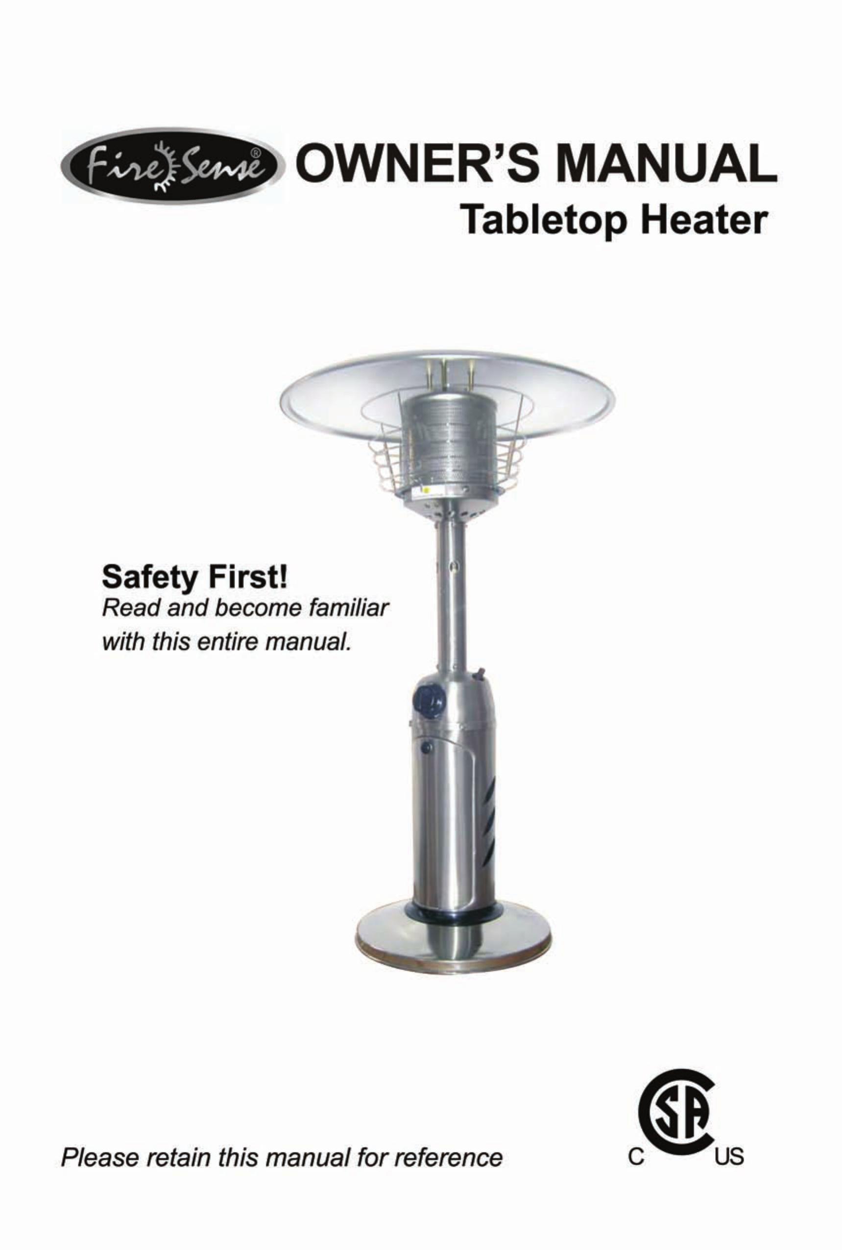 Well Traveled Living 60262 Patio Heater User Manual