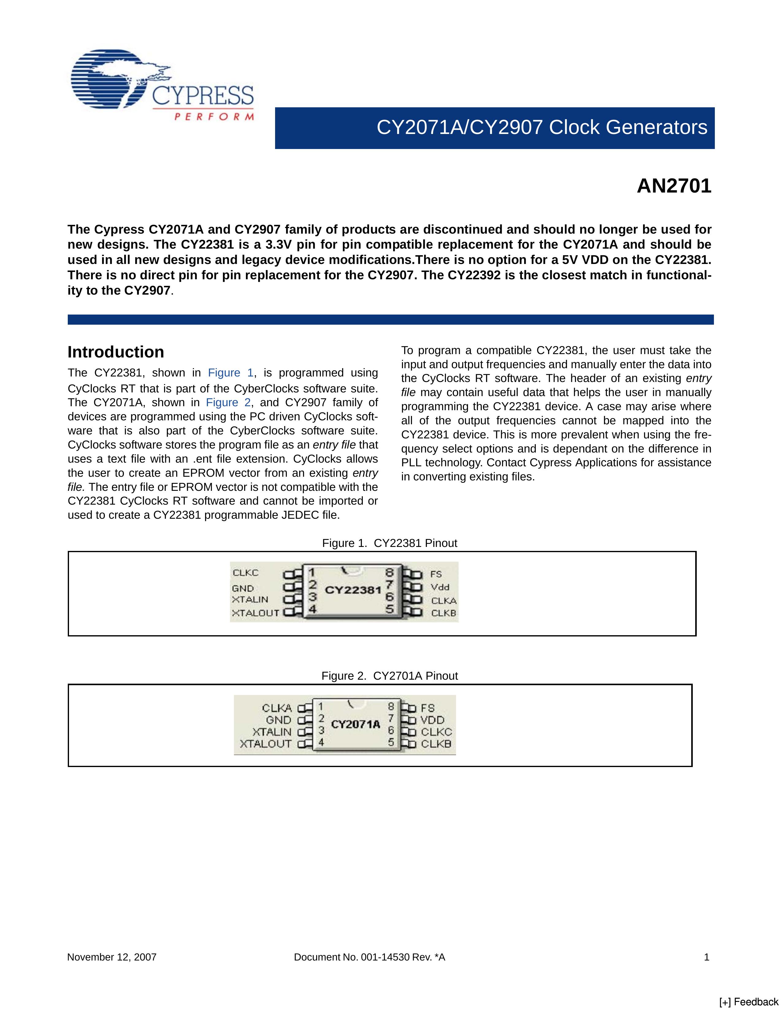 Cypress CY2907 Portable Generator User Manual