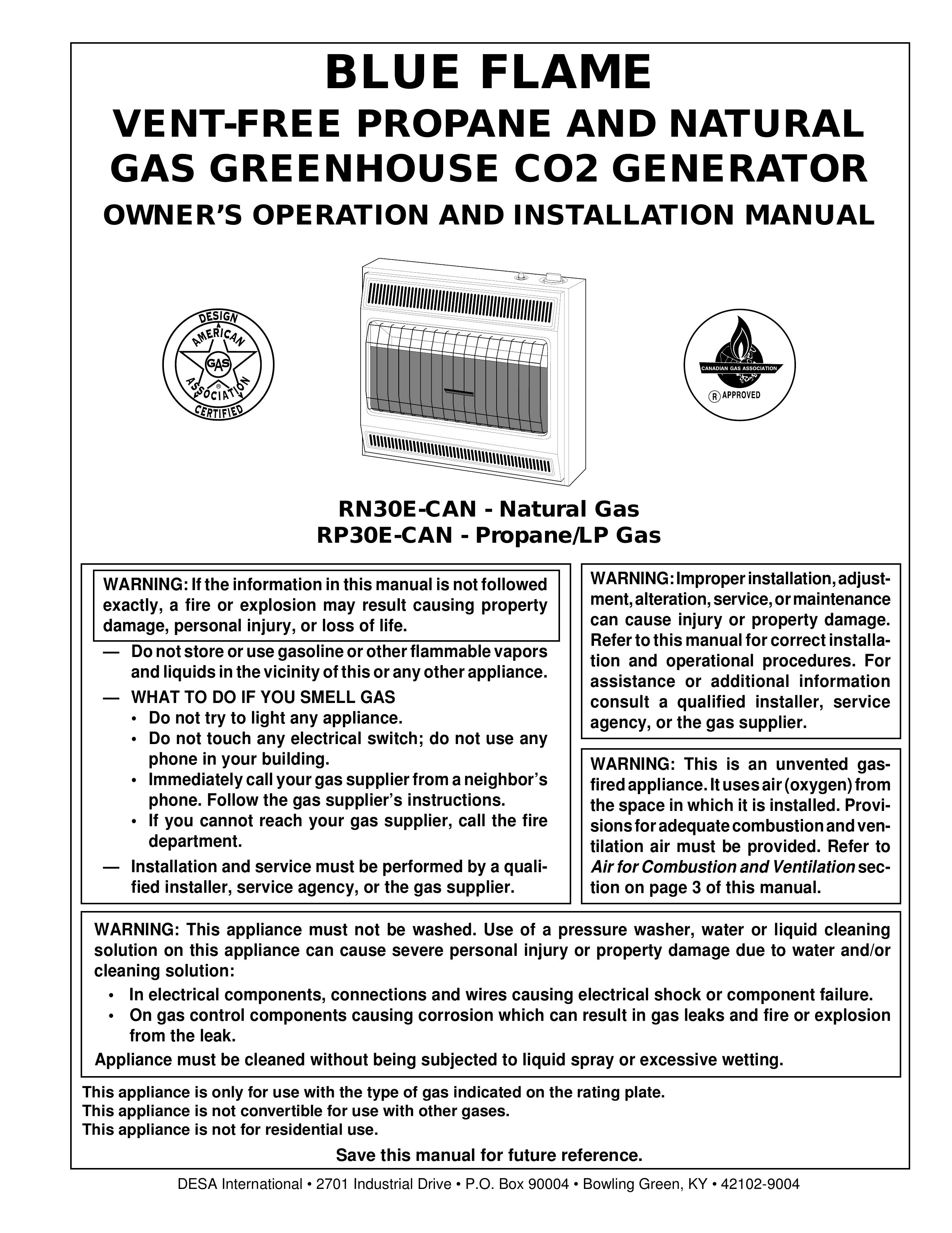 Desa RP30E-CAN Portable Generator User Manual