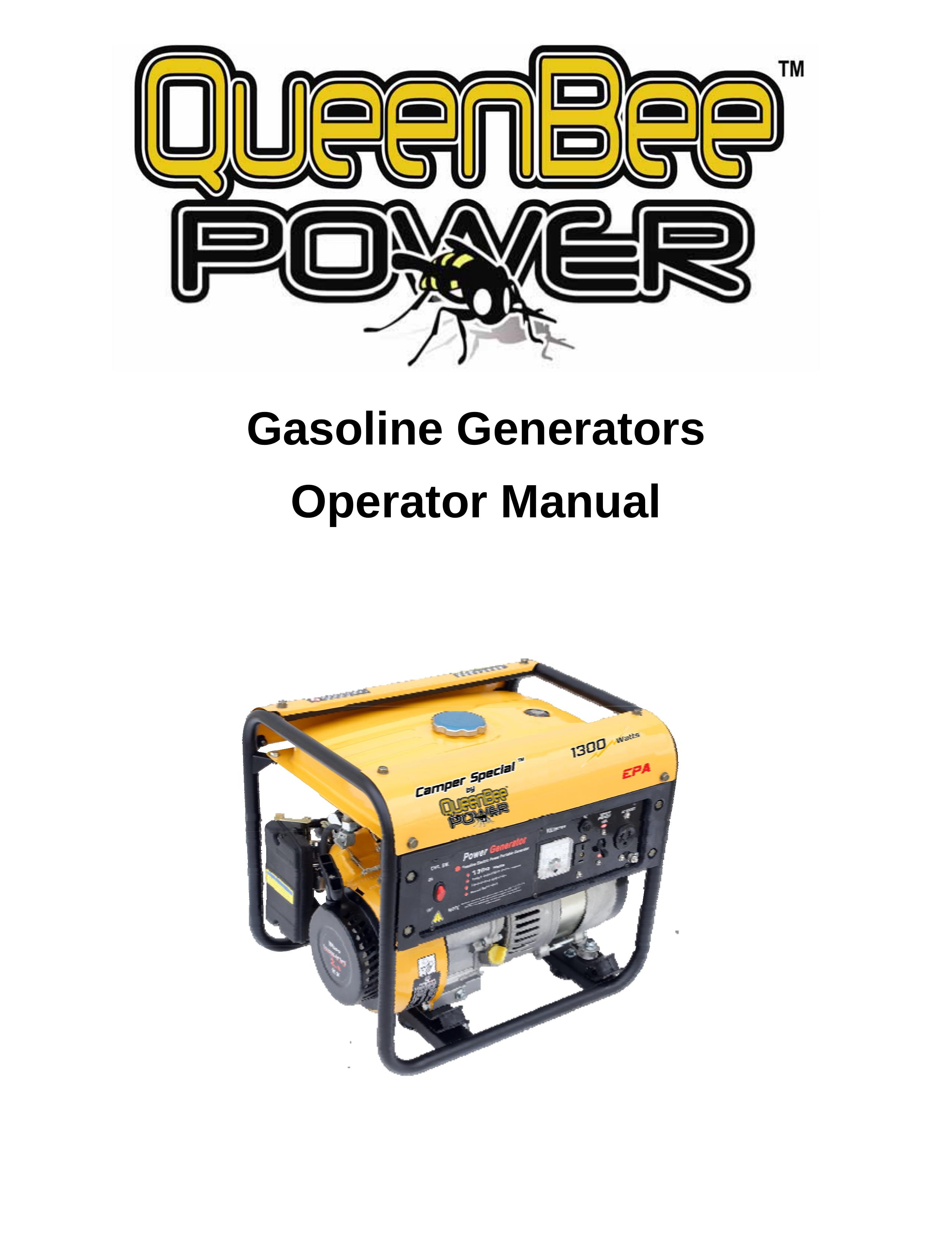 Electrolux QB2800 Portable Generator User Manual