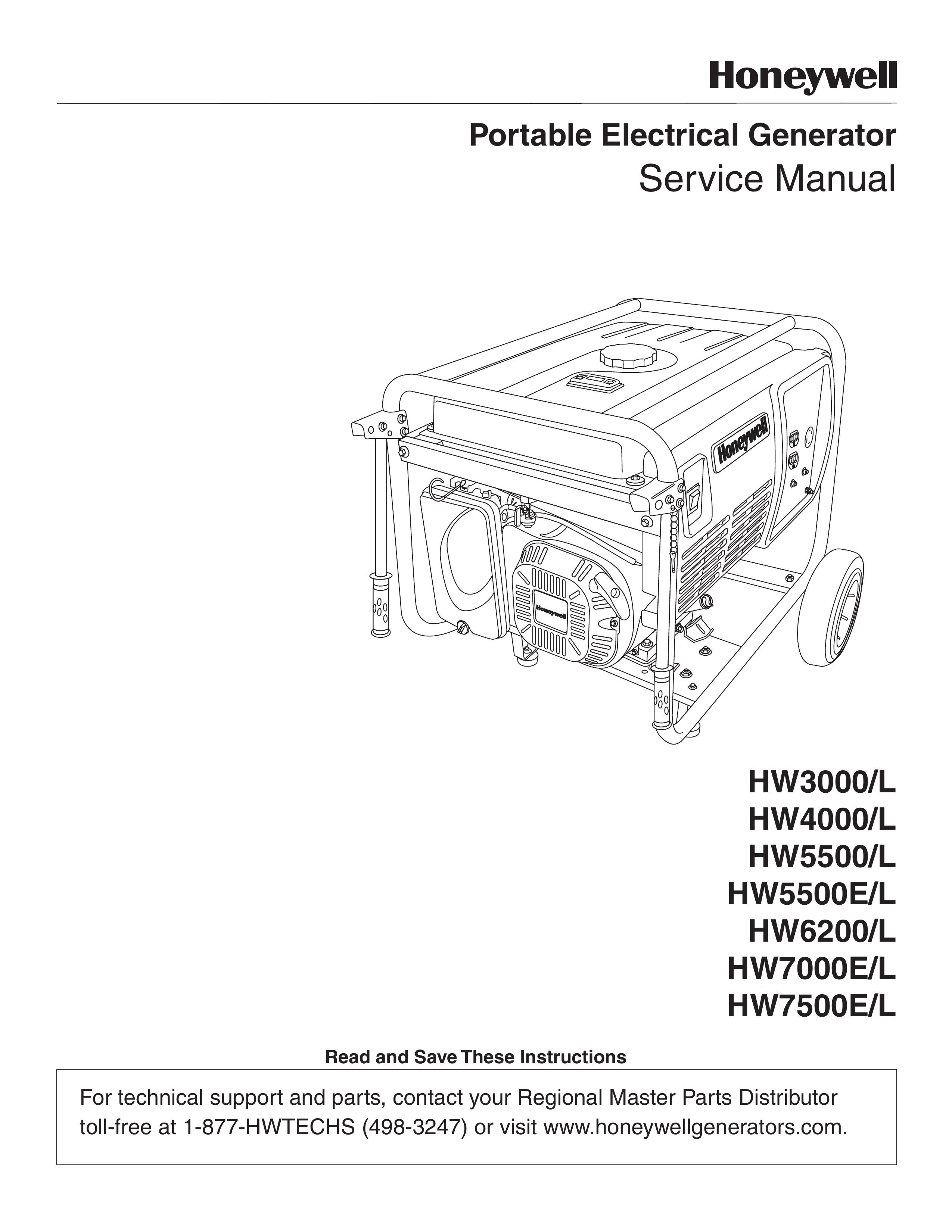 Honeywell HW3000 Portable Generator User Manual