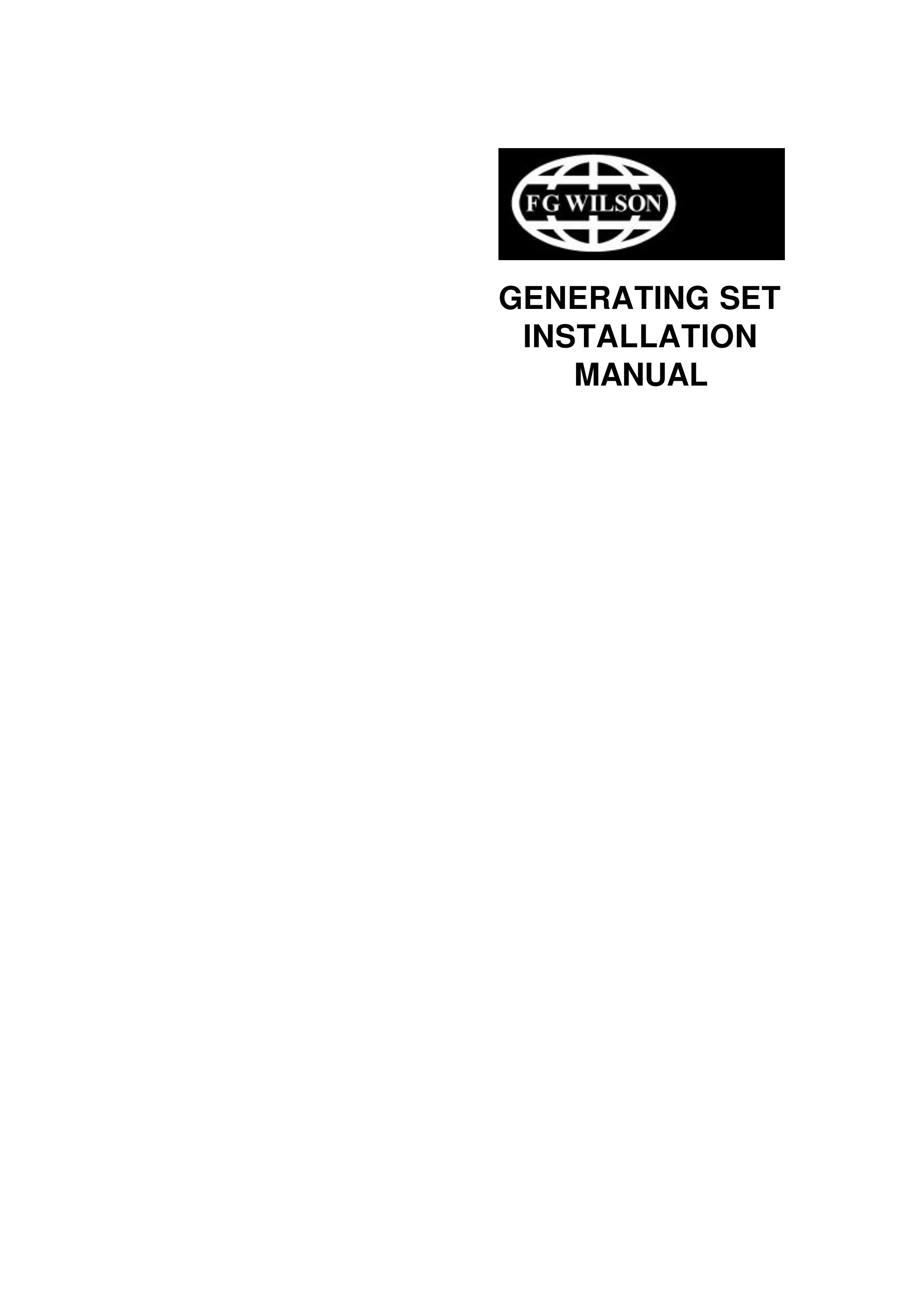 HP (Hewlett-Packard) Generating Set Portable Generator User Manual