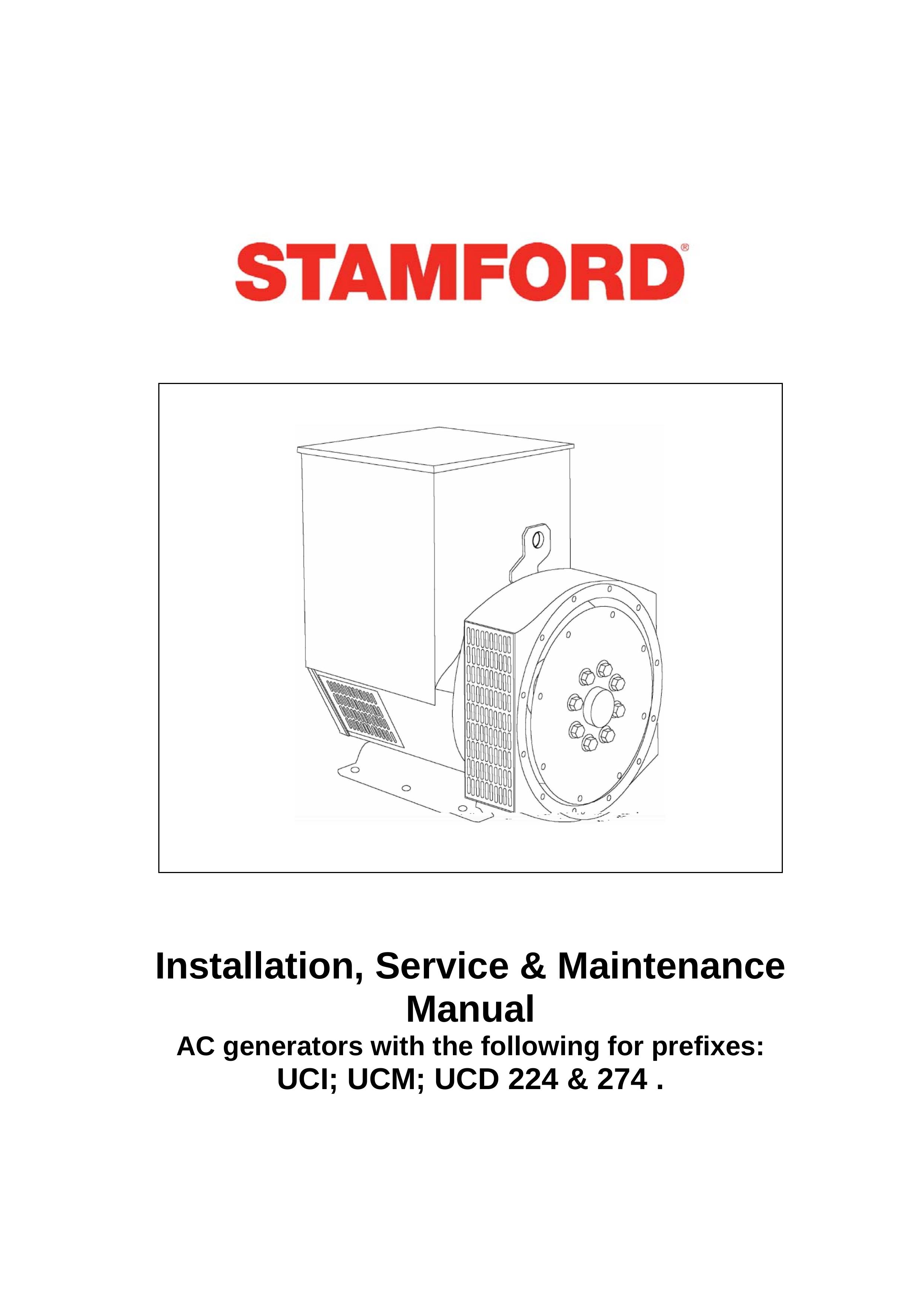 PI Manufacturing AC generators Portable Generator User Manual