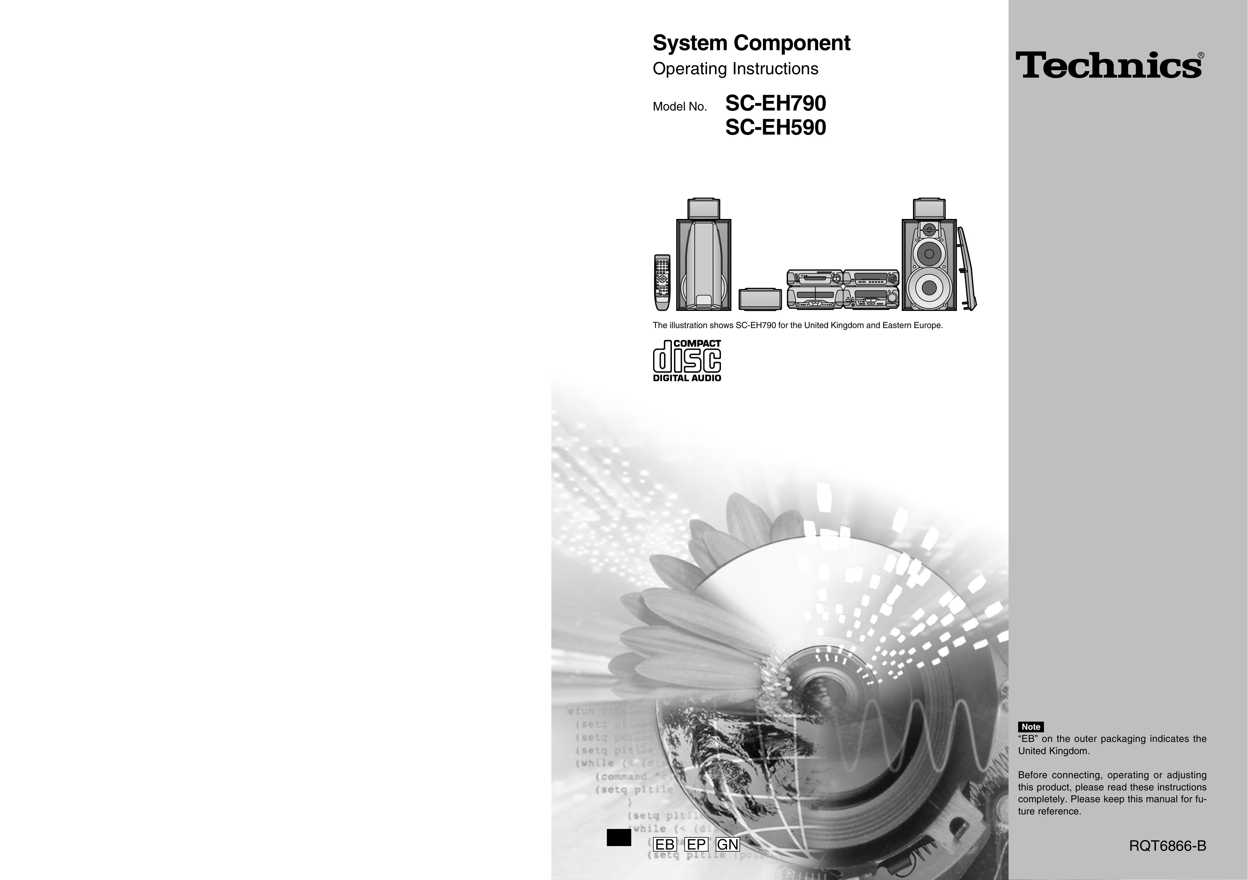 Technics SC-EH590 Portable Generator User Manual