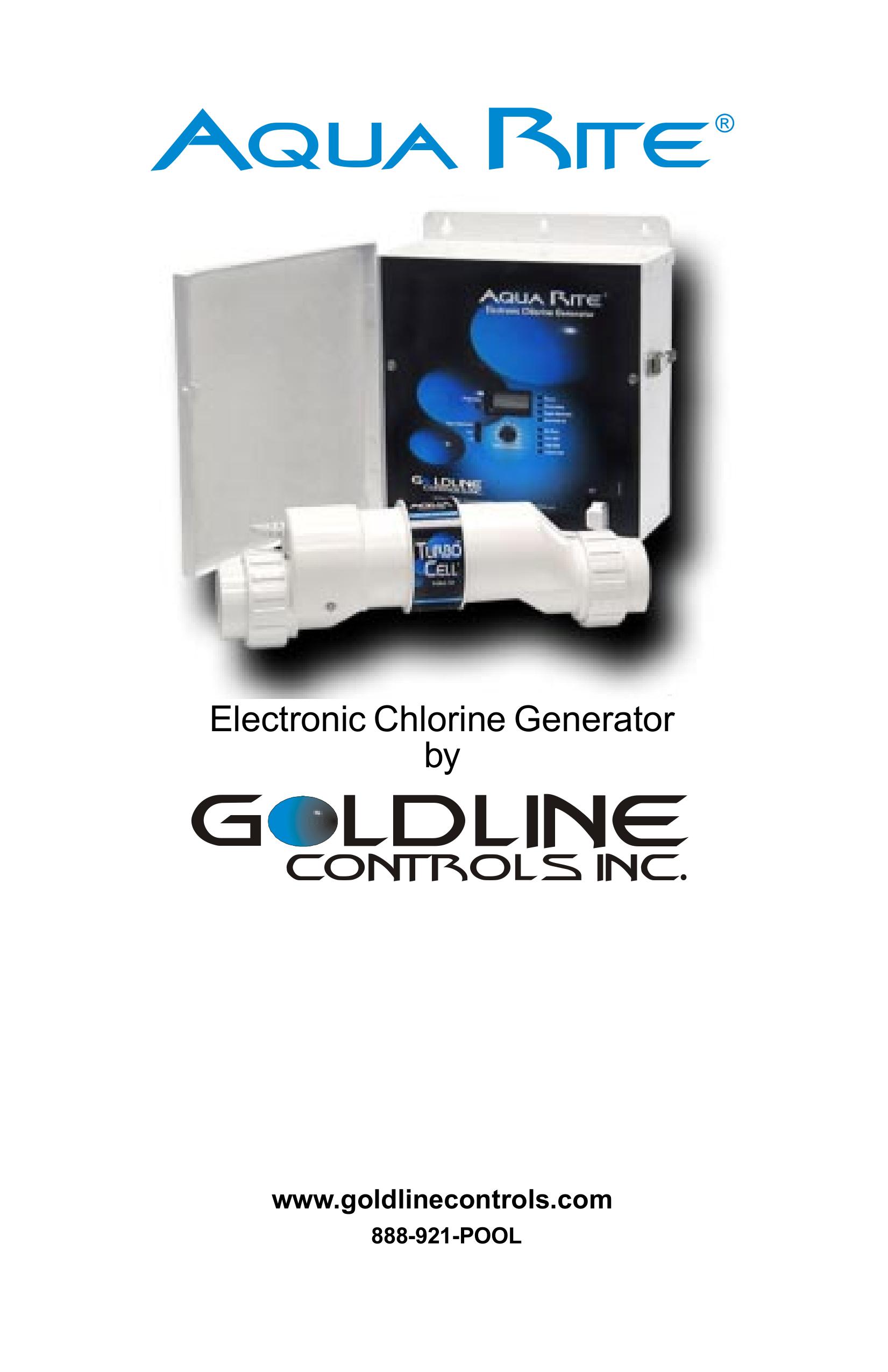 Waterpik Technologies Electronic Chlorine Generator Portable Generator User Manual