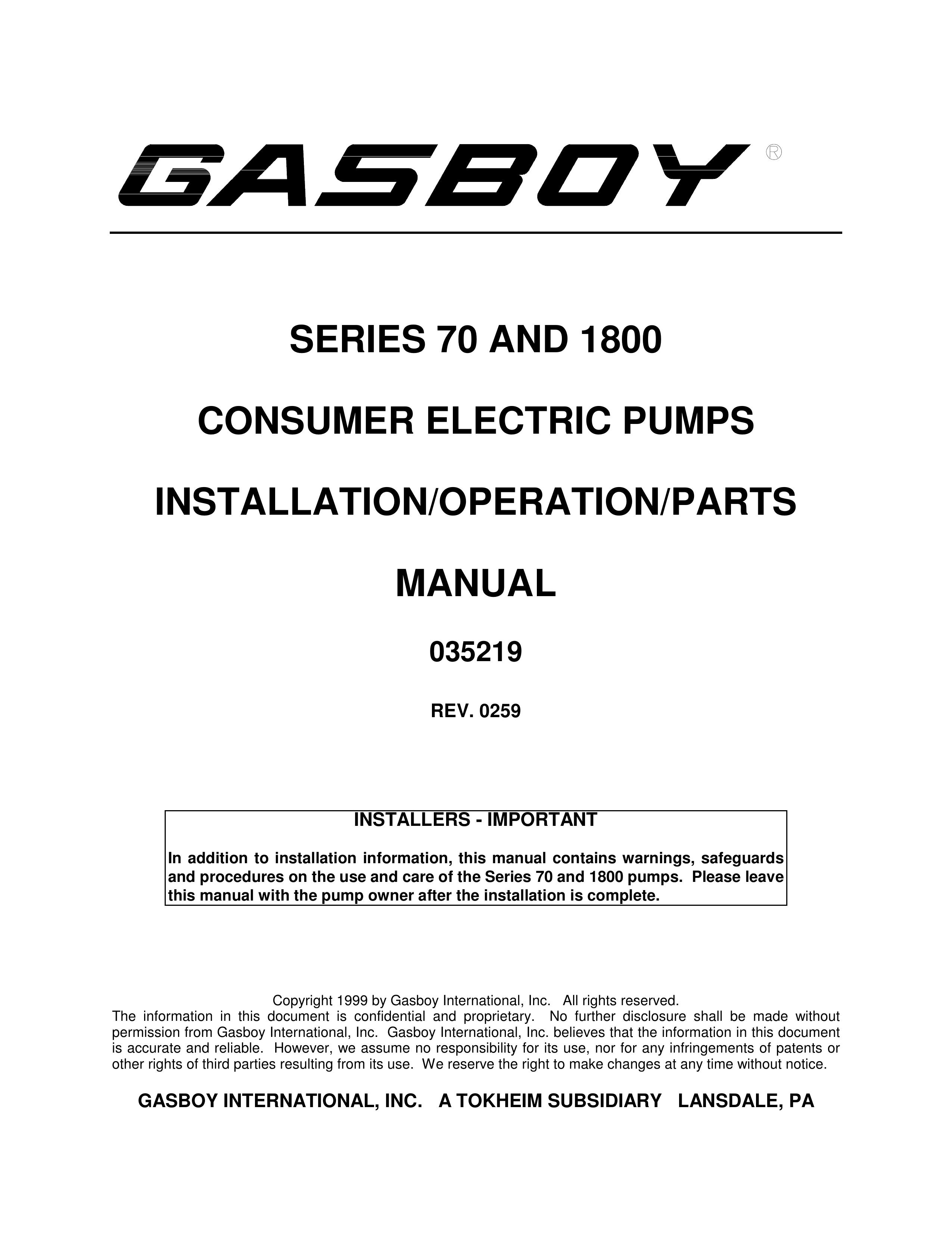 Husky 70 Series Pressure Washer User Manual