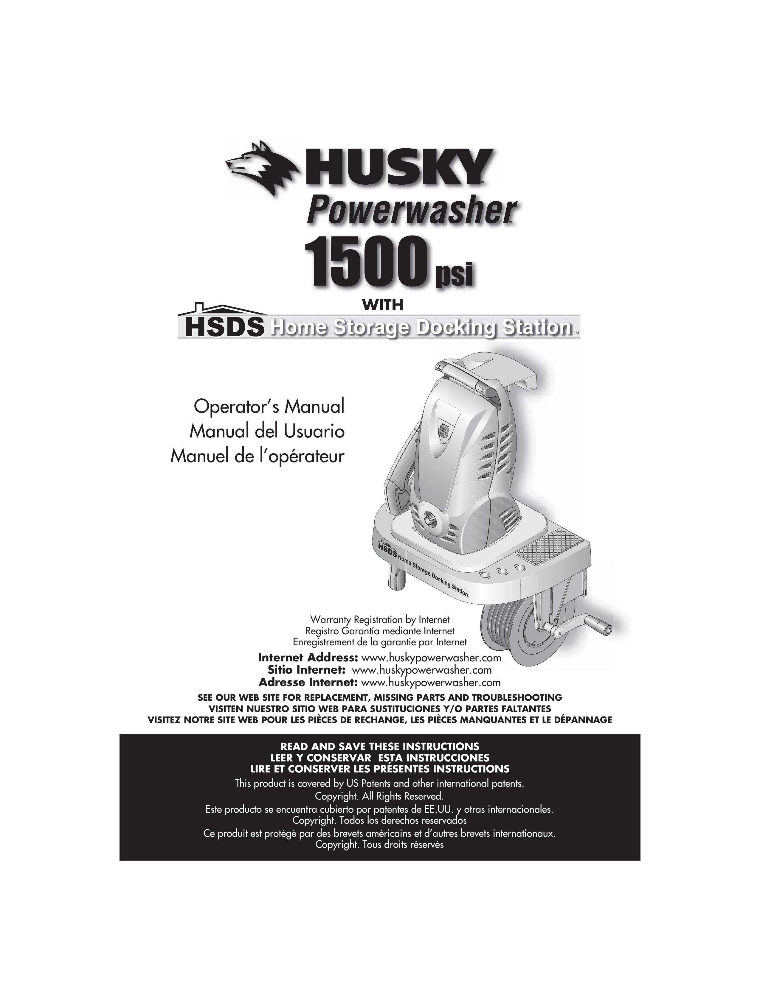 Husky HD1500 Pressure Washer User Manual