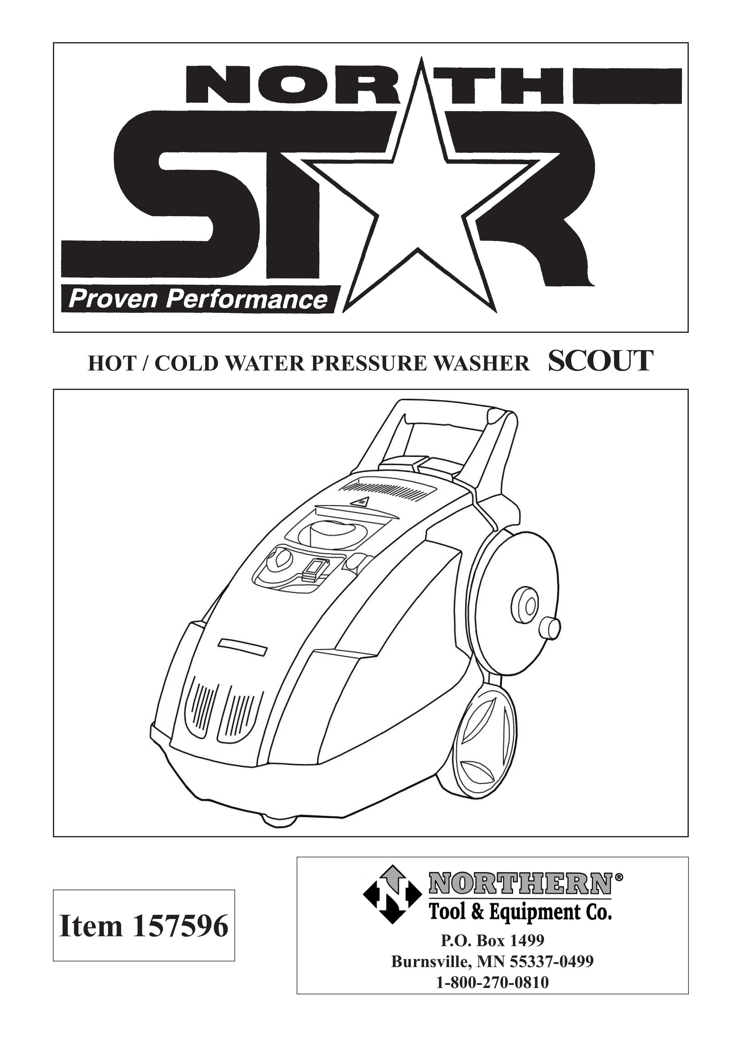 North Star 157596 Pressure Washer User Manual