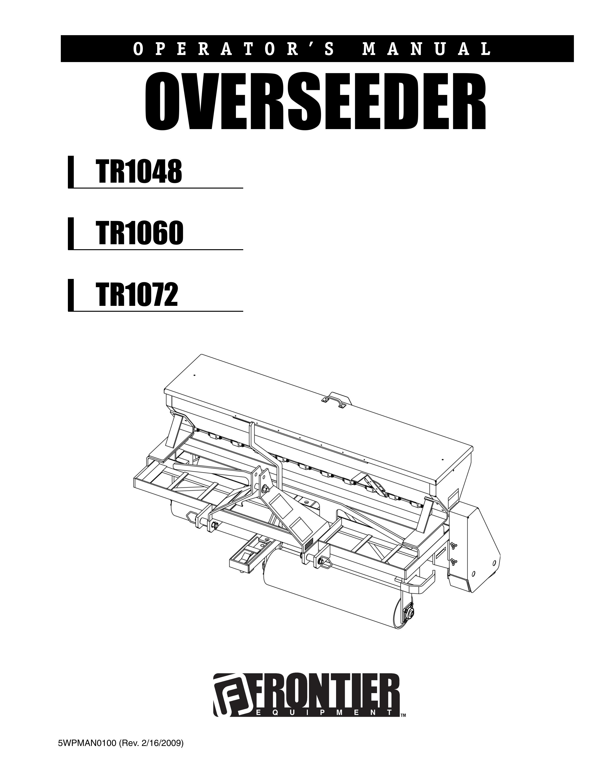 John Deere TR1060 Spreader User Manual
