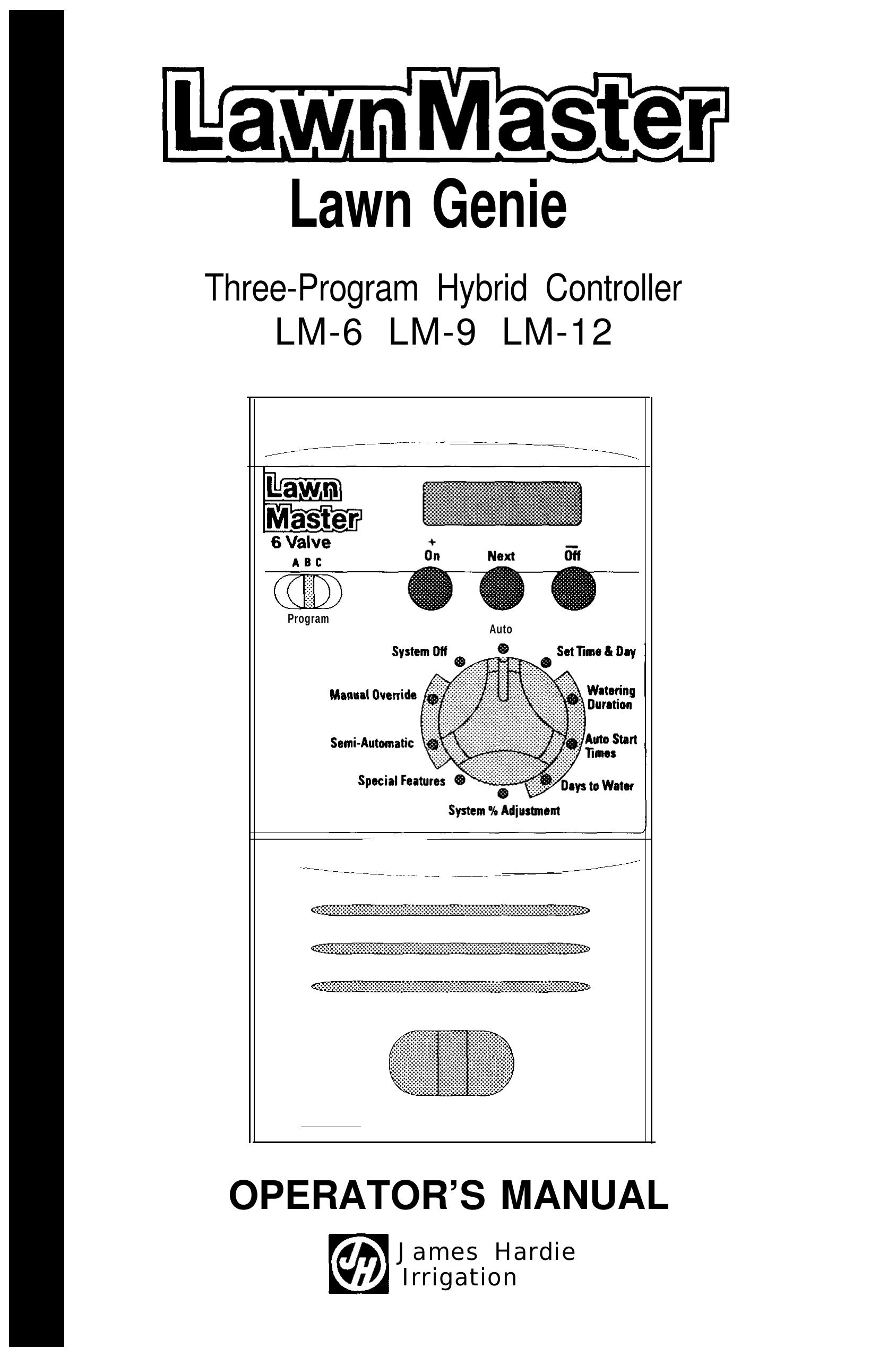 Genie LM-9 Sprinkler User Manual