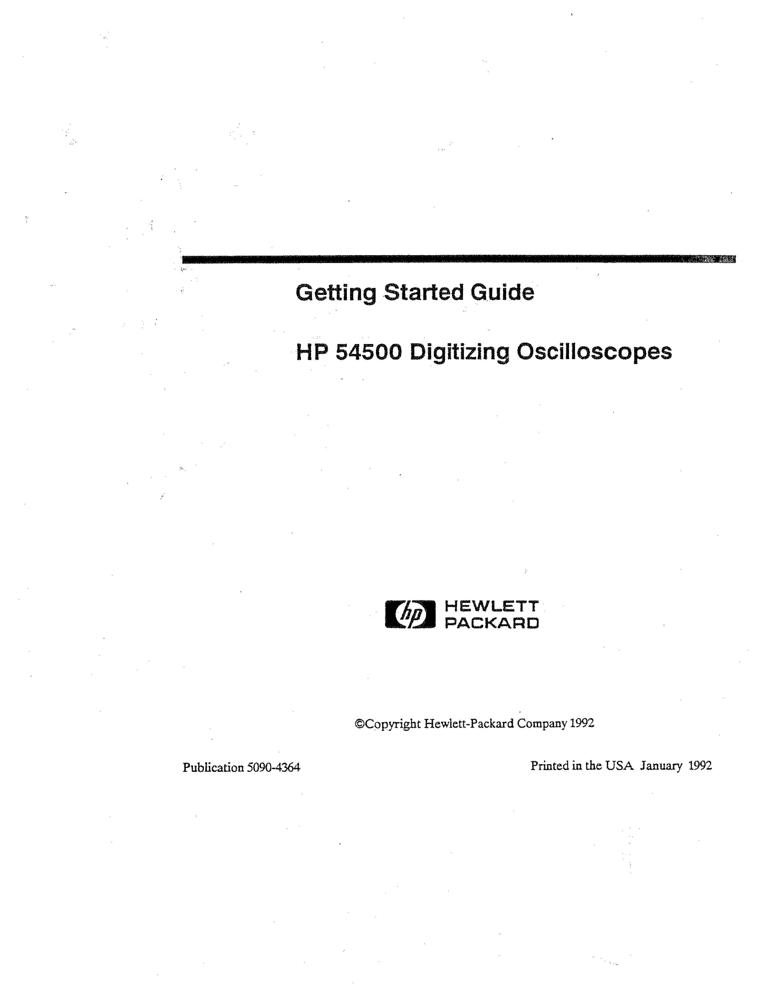 HP (Hewlett-Packard) 54500 Sprinkler User Manual
