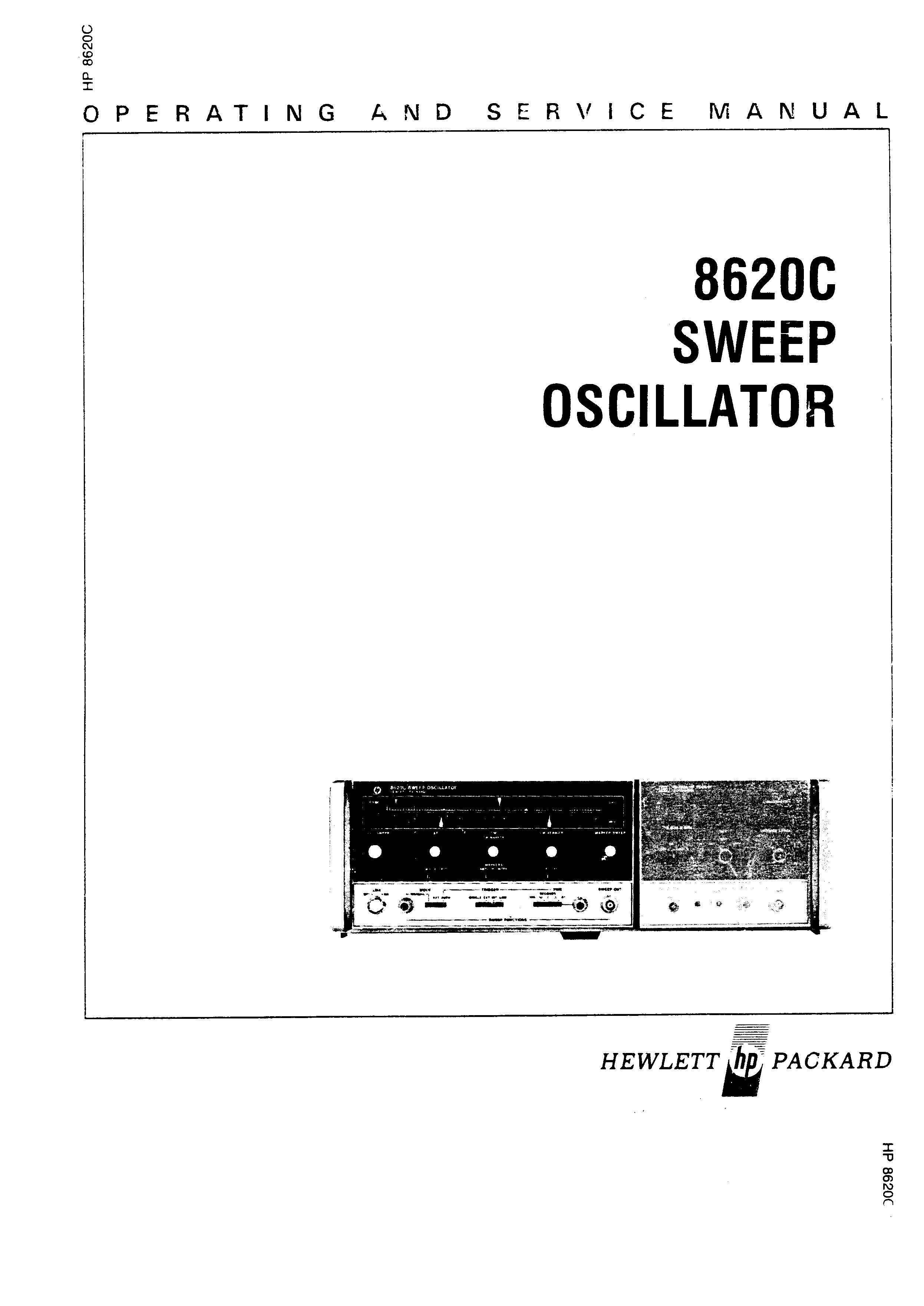 HP (Hewlett-Packard) 8620C Sprinkler User Manual