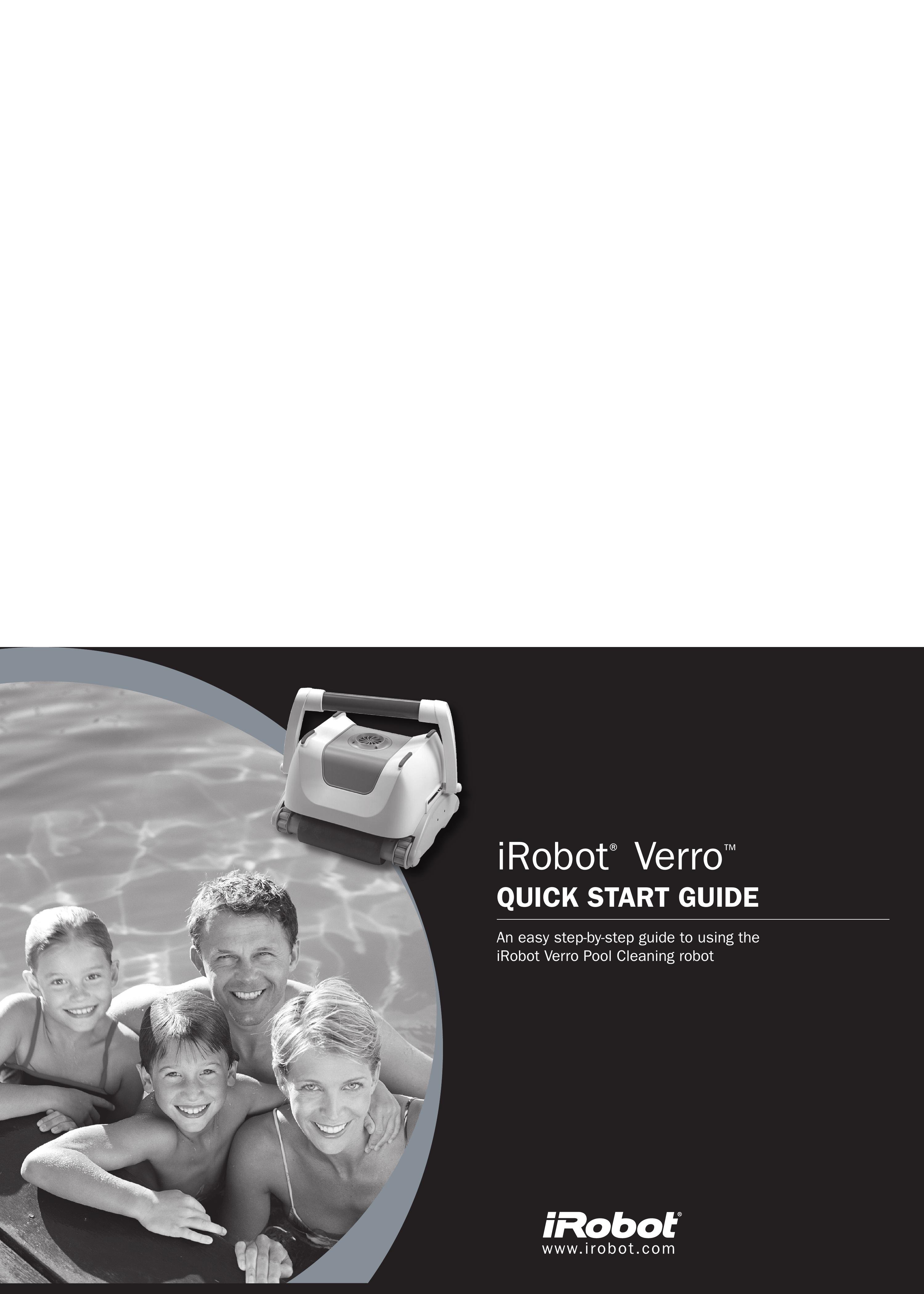 iRobot Verro Swimming Pool Vacuum User Manual