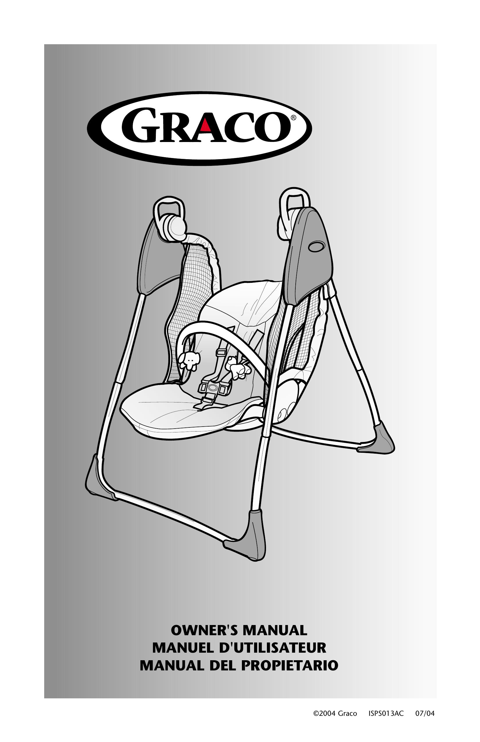 Graco ISPS013AC Swing Sets User Manual