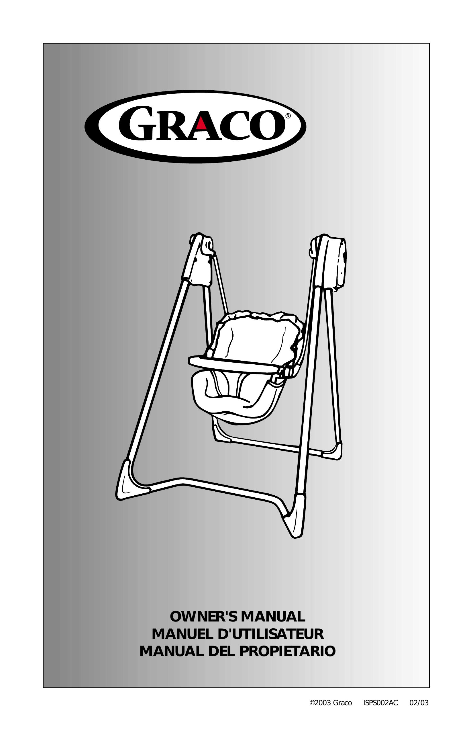 Graco Swing Set Swing Sets User Manual