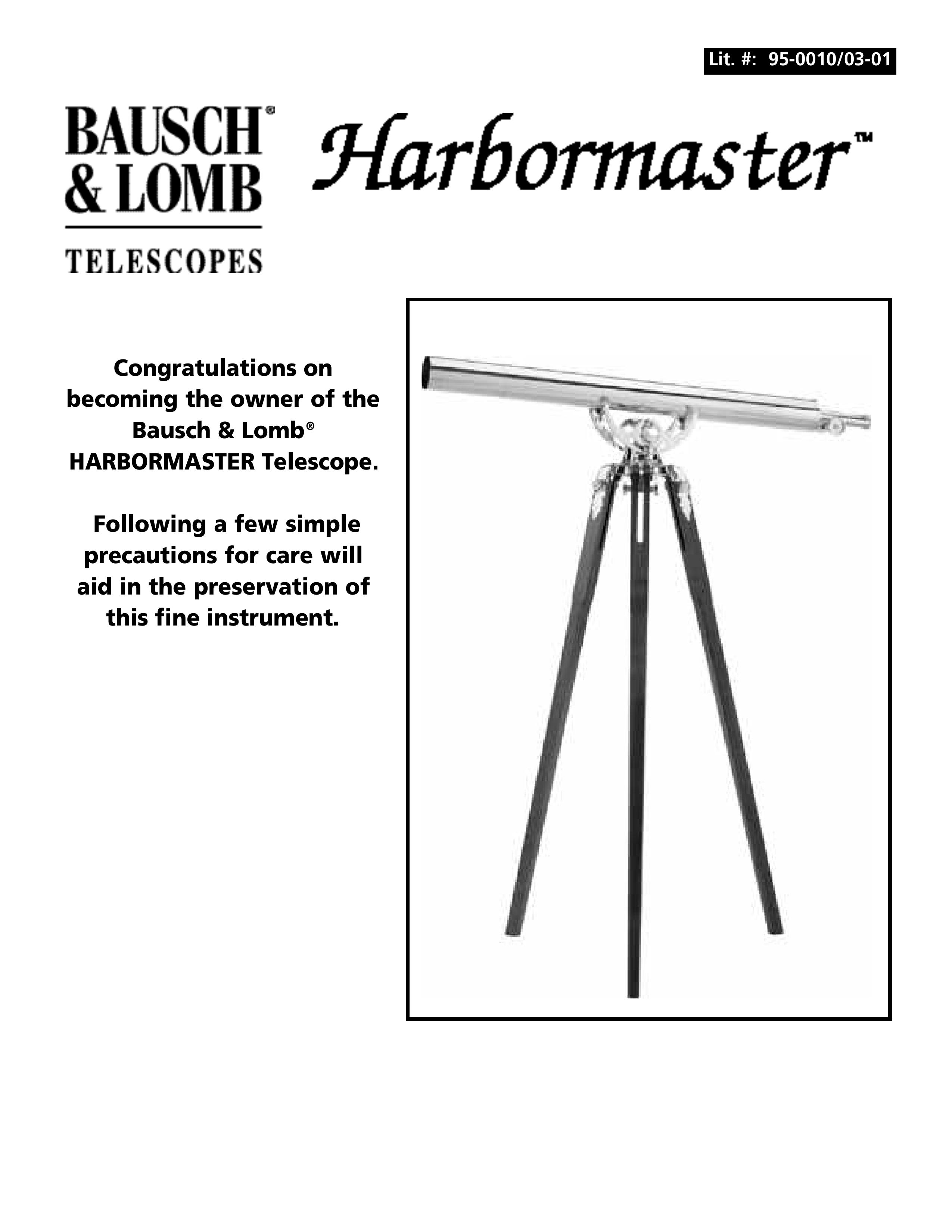 Bausch & Lomb 95-0010/03-01 Telescope User Manual