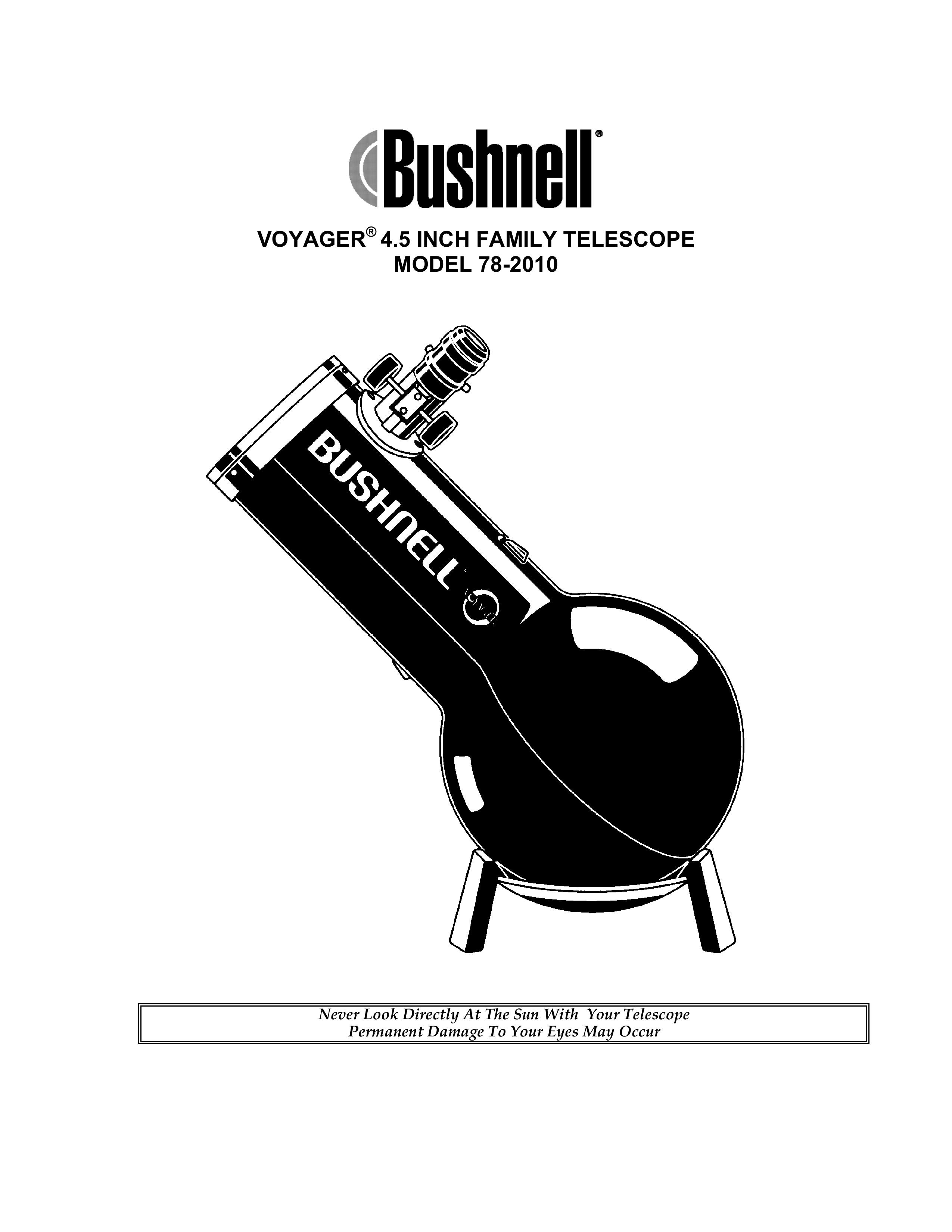 Bushnell 78-2010 Telescope User Manual