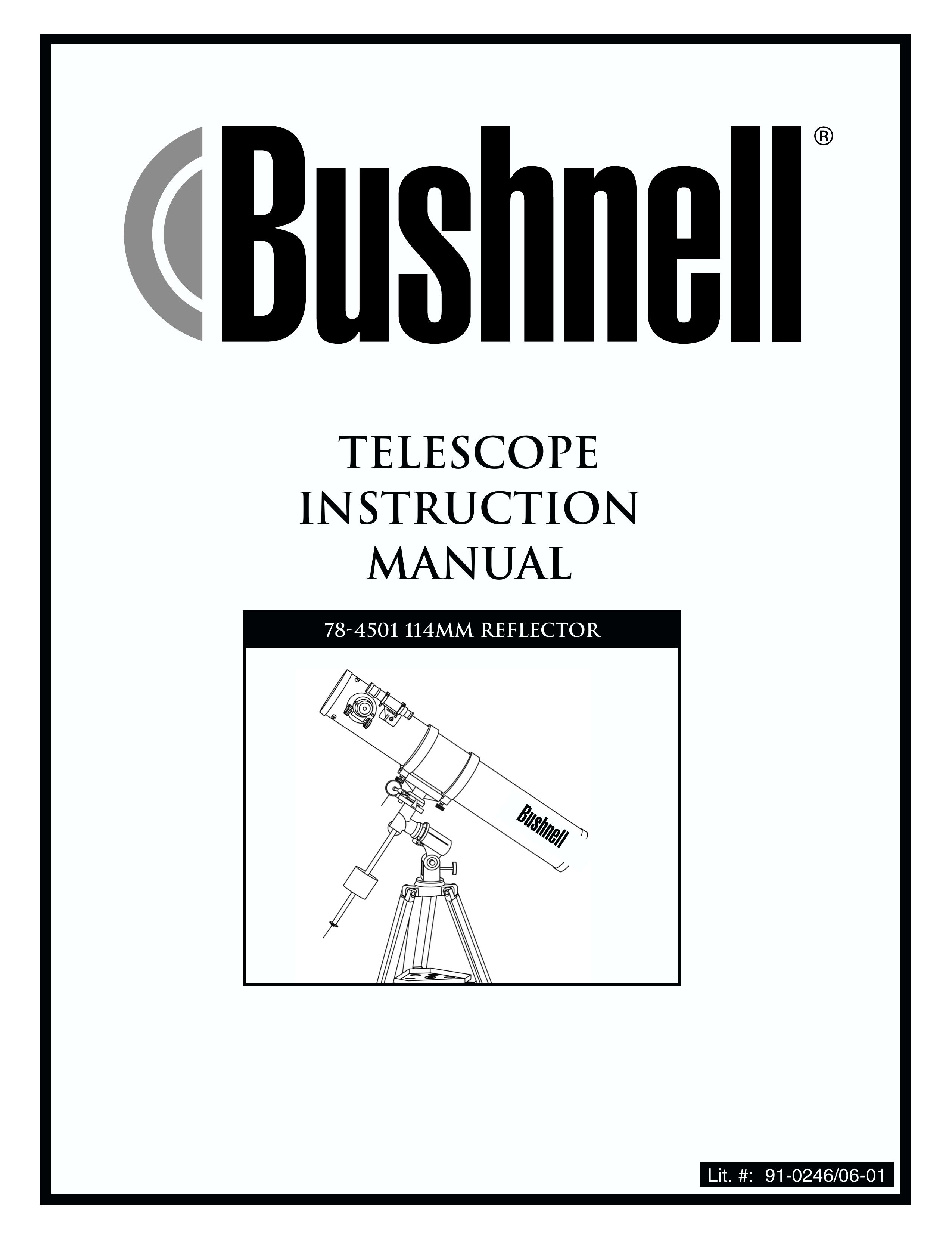 Bushnell 78-4501 Telescope User Manual