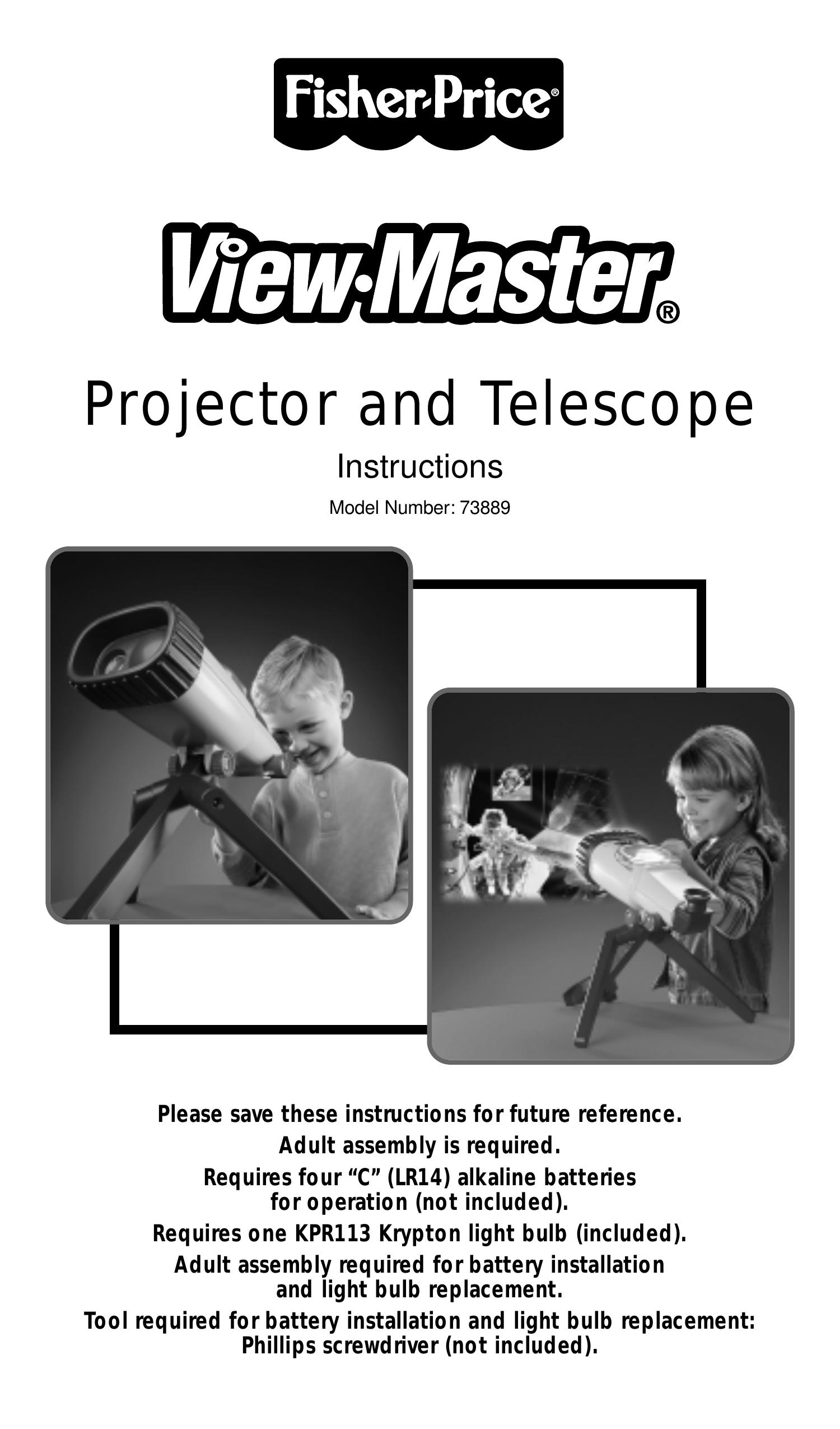 Fisher-Price 73889 Telescope User Manual