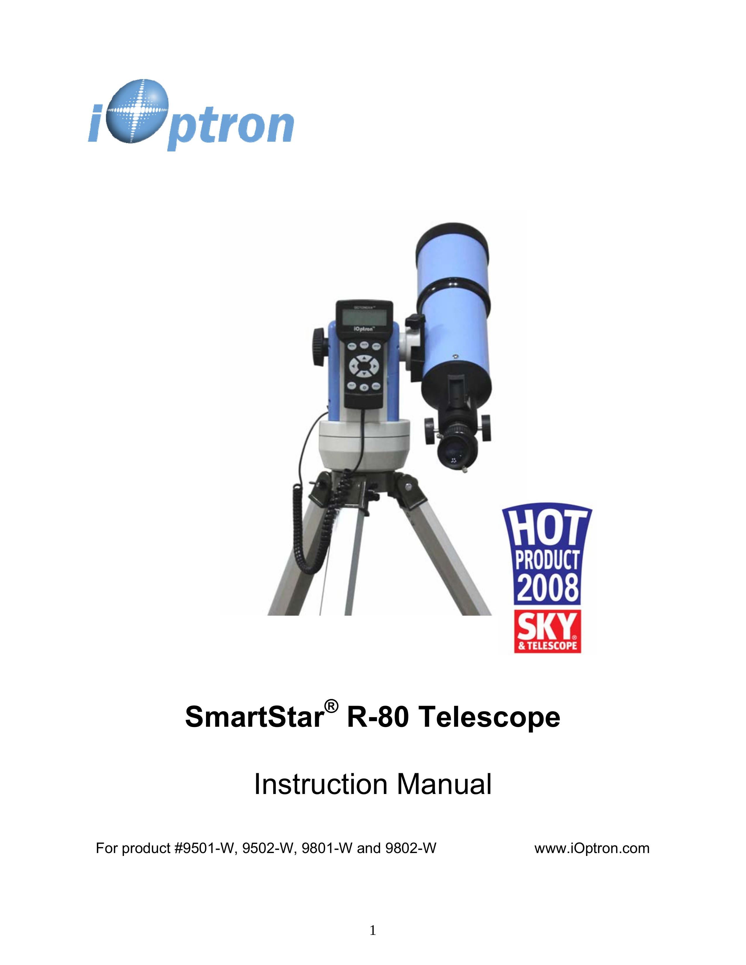 iOptron 9501-W Telescope User Manual