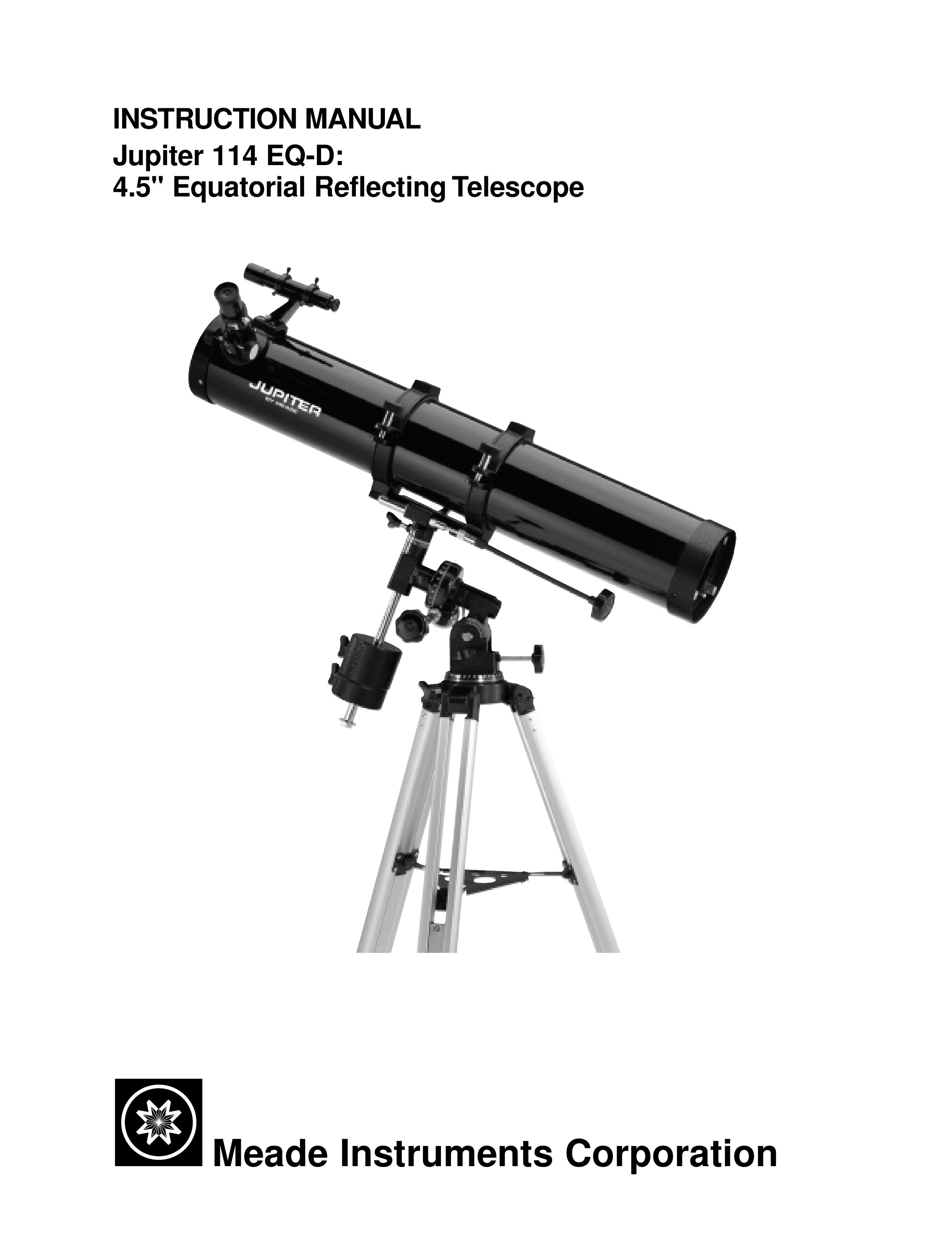 Meade 114 EQ-D Telescope User Manual
