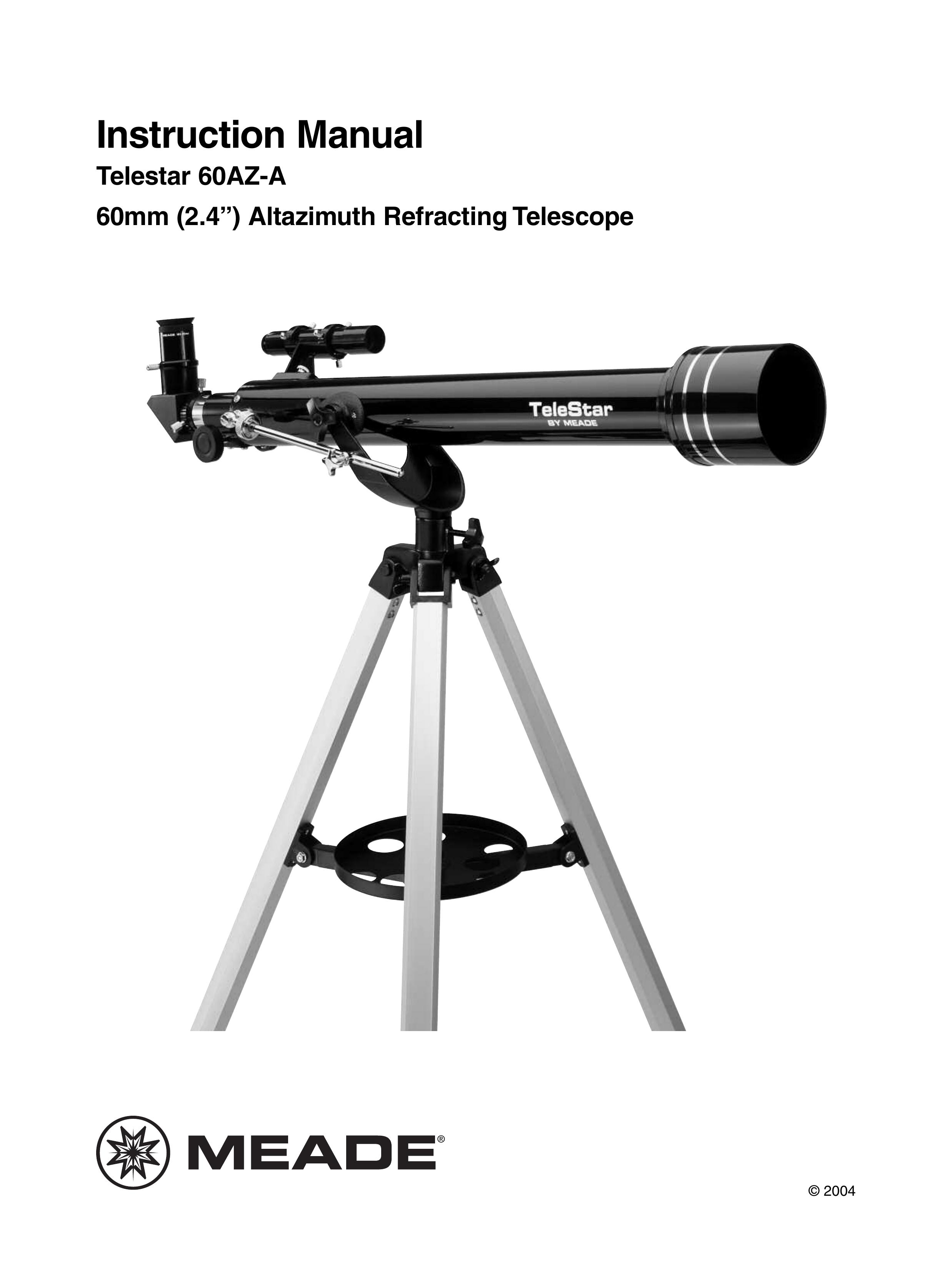 Meade 60AZ-A Telescope User Manual