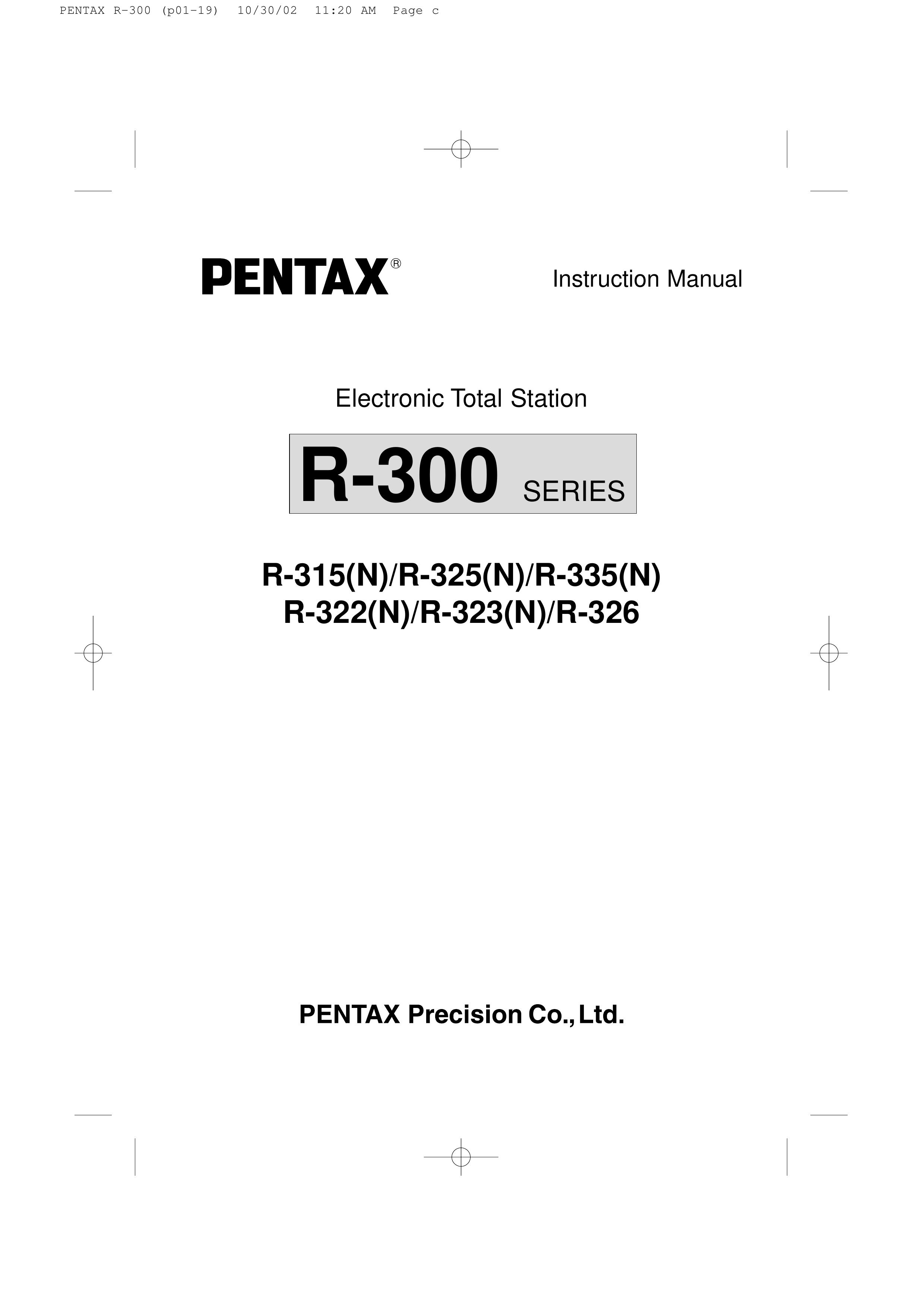 Pentax R-315(N) Telescope User Manual
