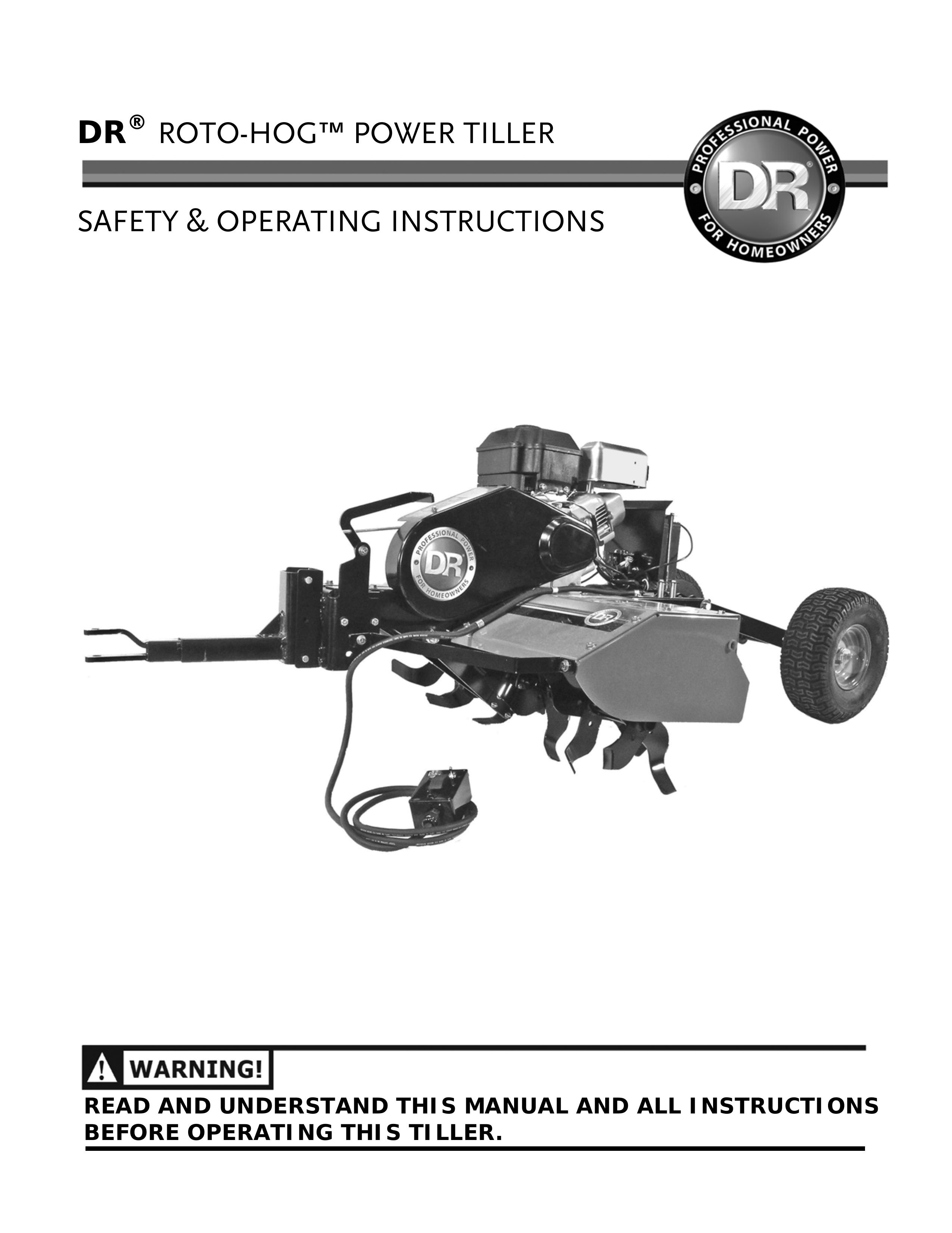 Country Home Products ROTO-HOGTM Tiller User Manual
