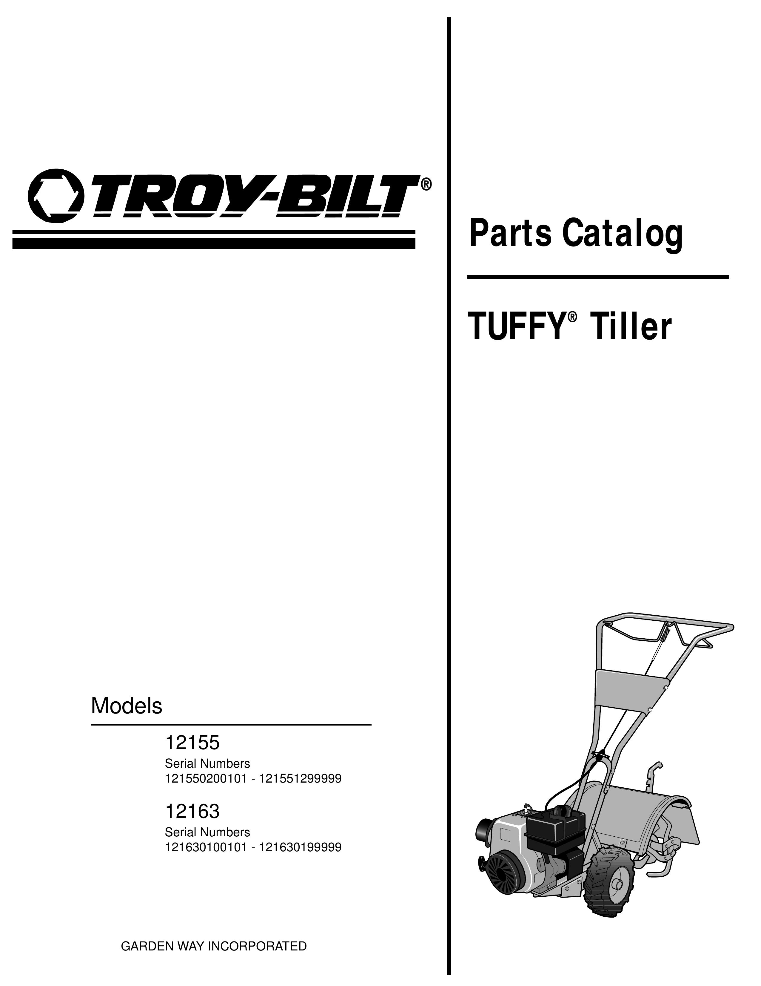 Troy-Bilt 12163 Tiller User Manual