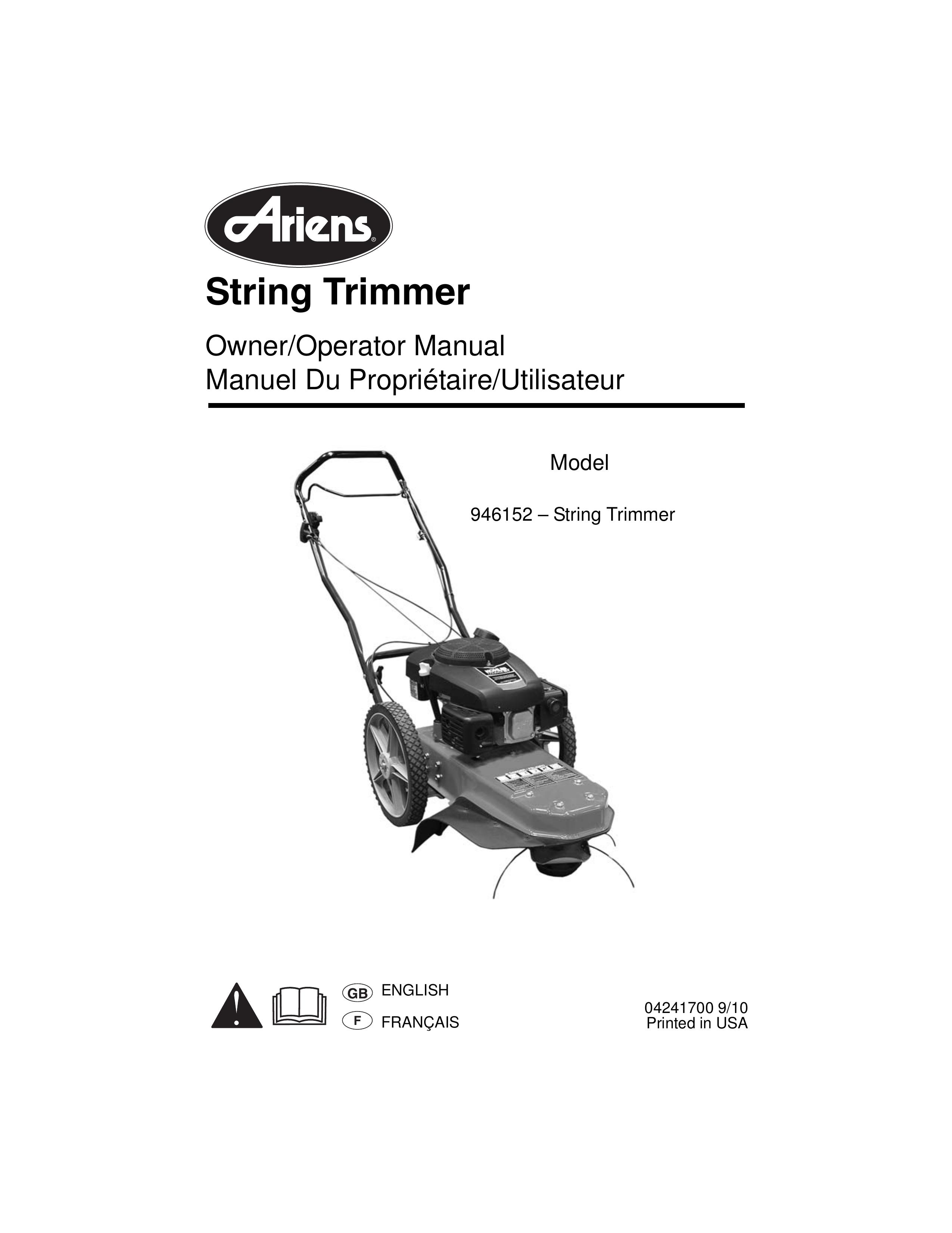 Ariens 946152 Trimmer User Manual