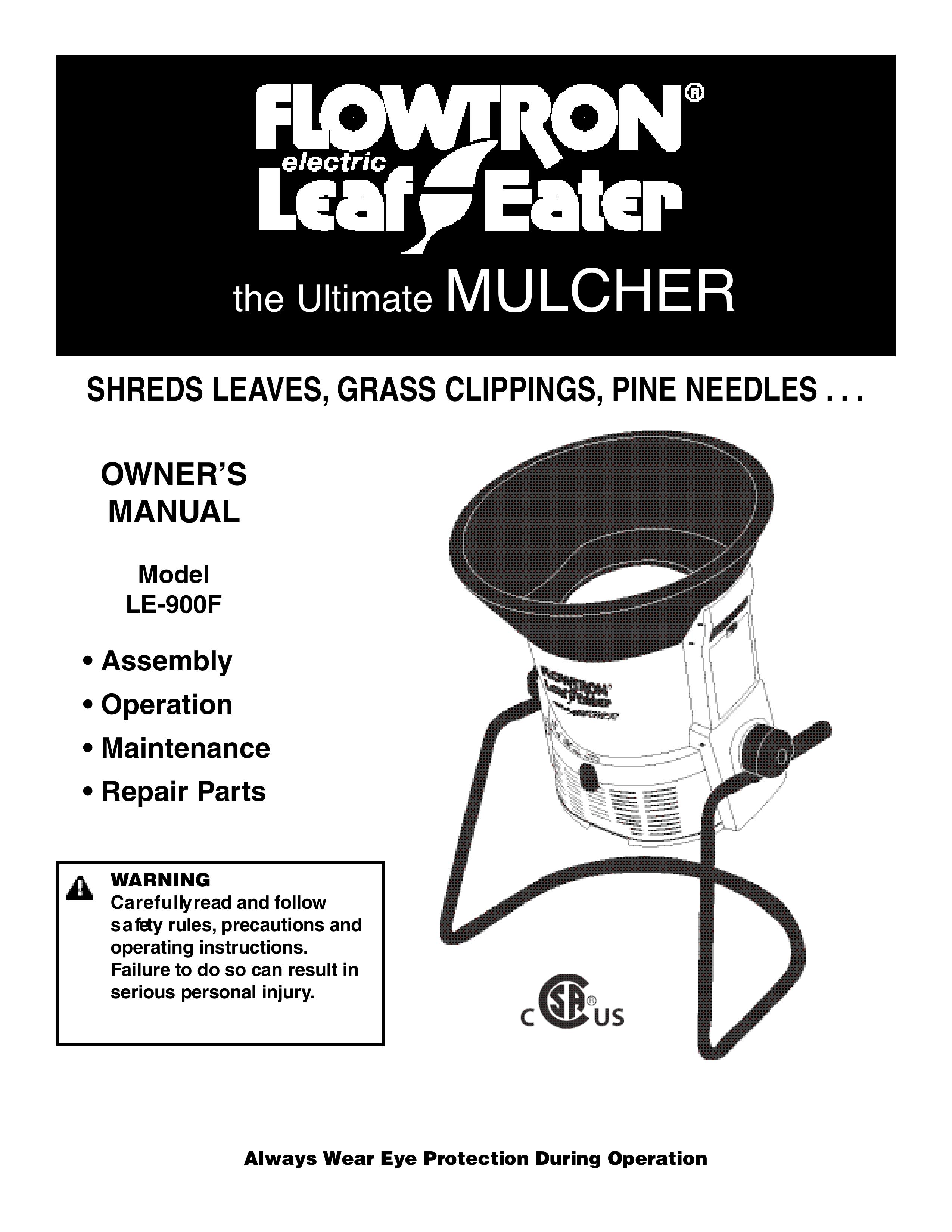 Flowtron Outdoor Products LE-900F Trimmer User Manual