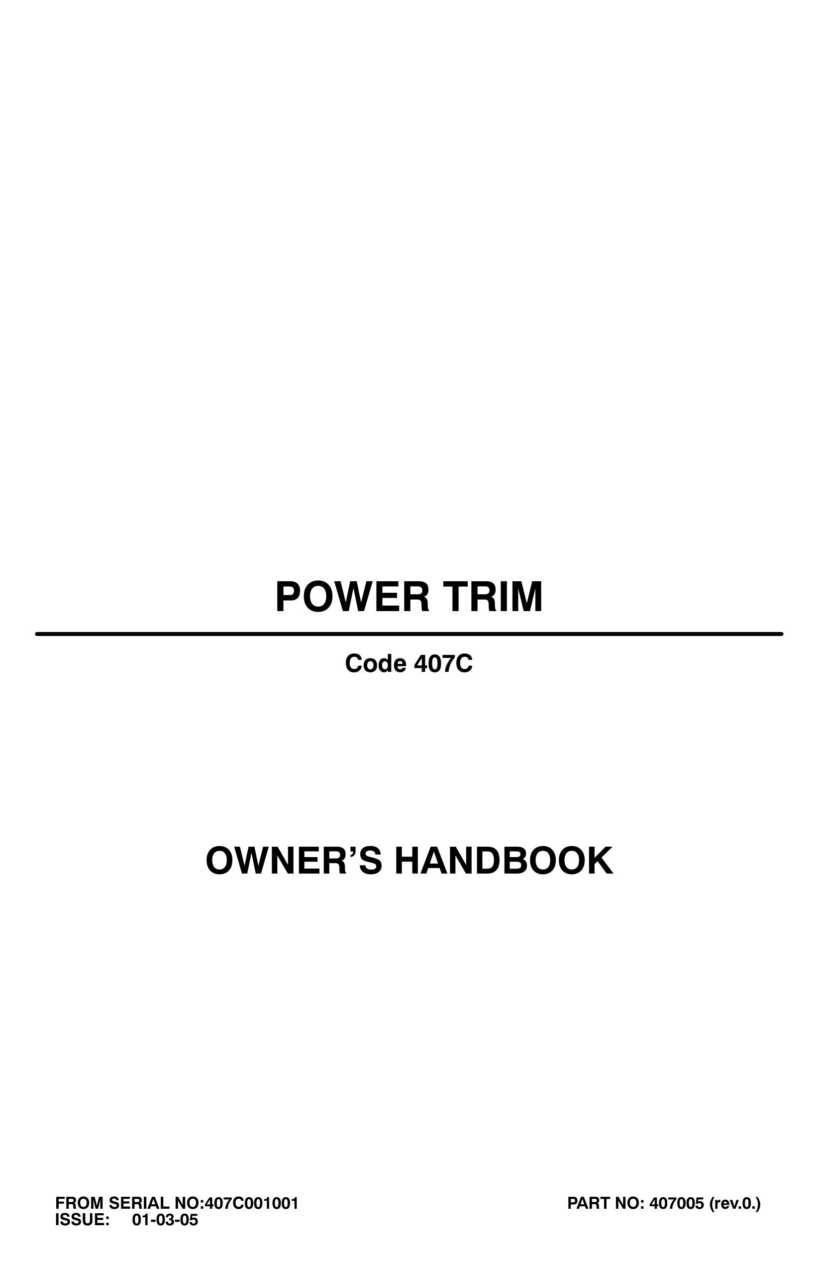 Hayter Mowers 407C Trimmer User Manual